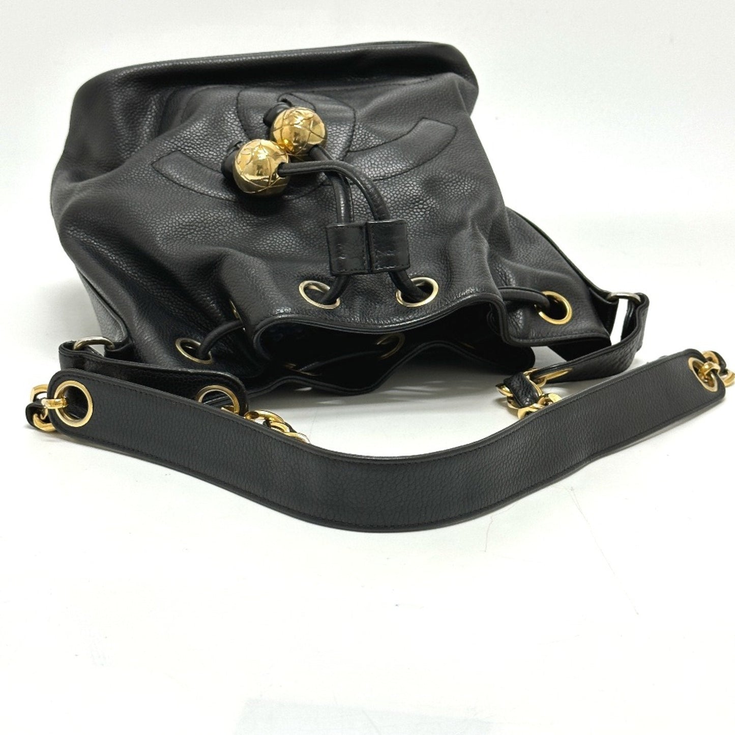 Chanel Caviar Leather Bucket Bag Model Name Bucket