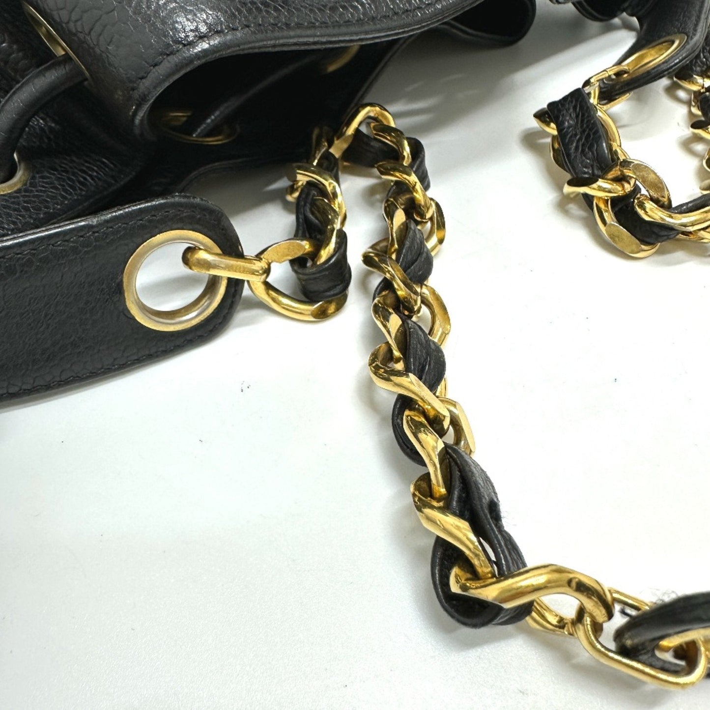 Chanel Caviar Leather Bucket Bag Model Name Bucket