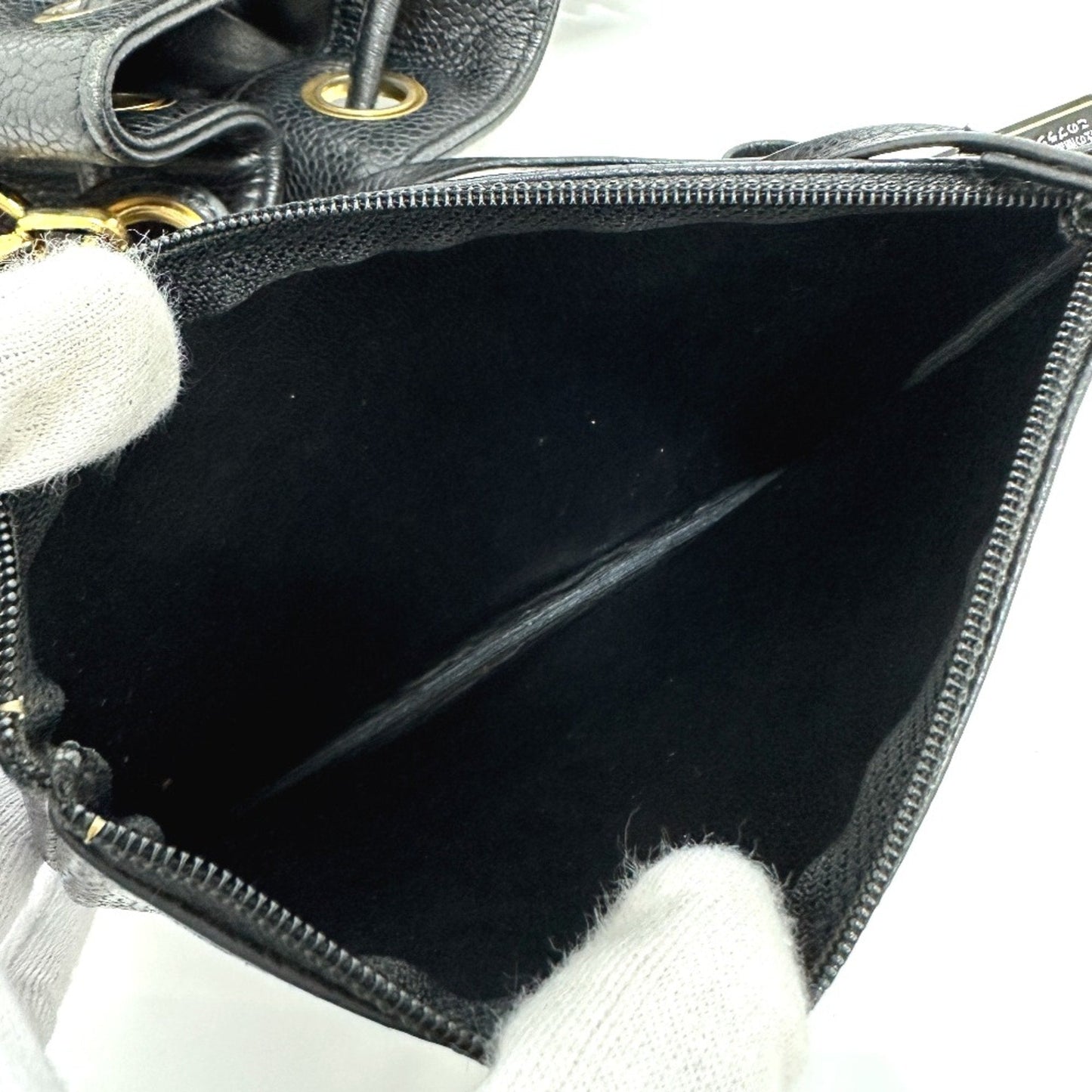 Chanel Caviar Leather Bucket Bag Model Name Bucket