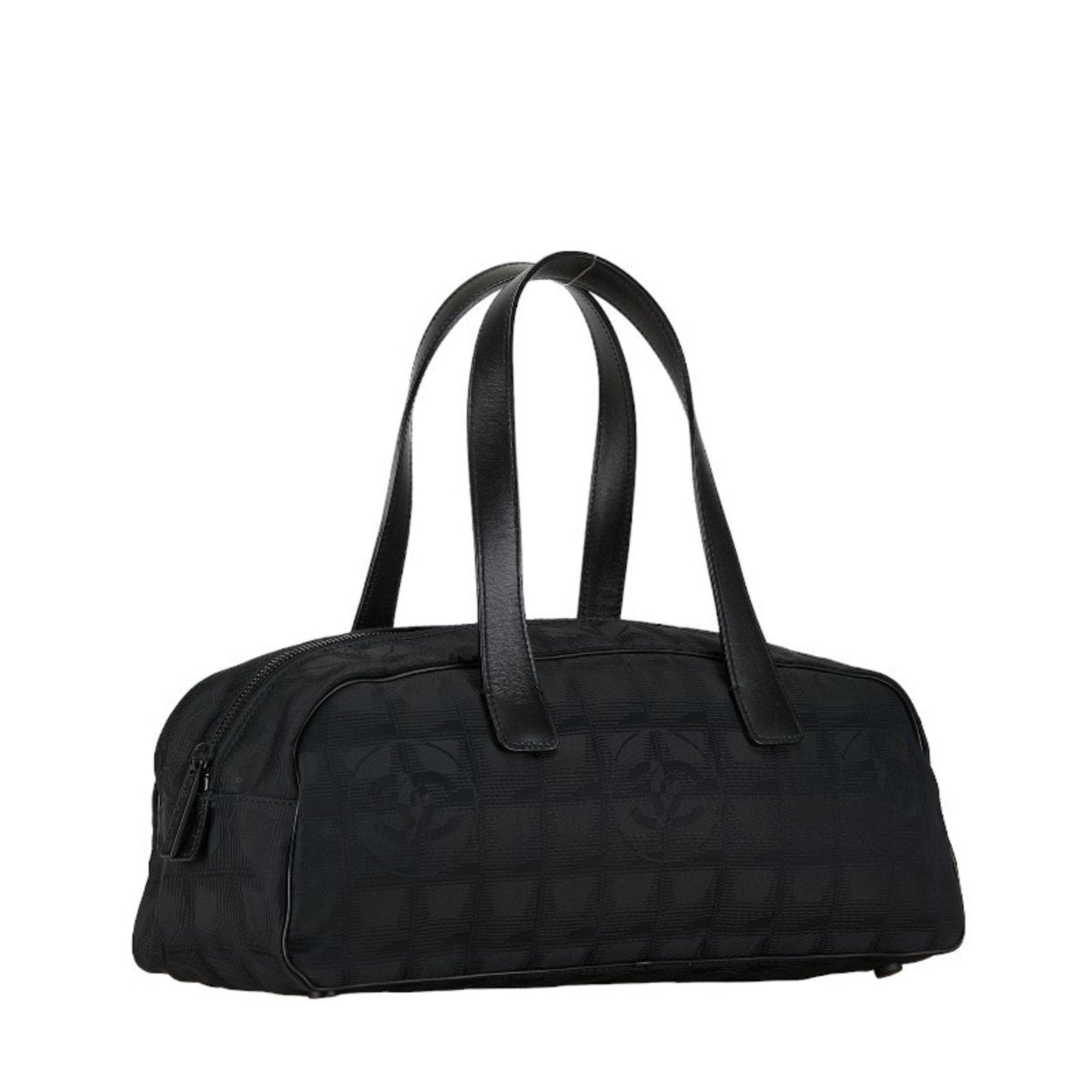 Chanel Classic Bowling Bag Embossed Quilted