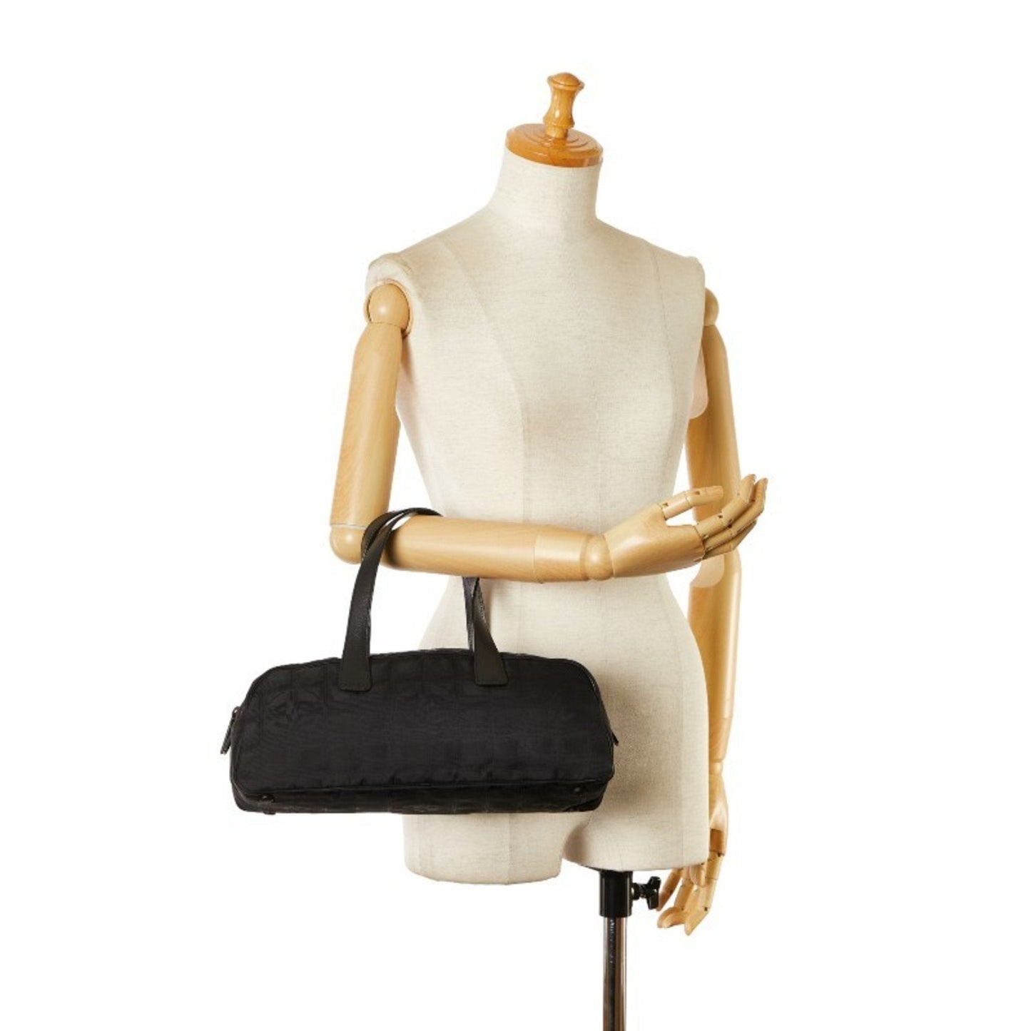 Chanel Classic Bowling Bag Embossed Quilted