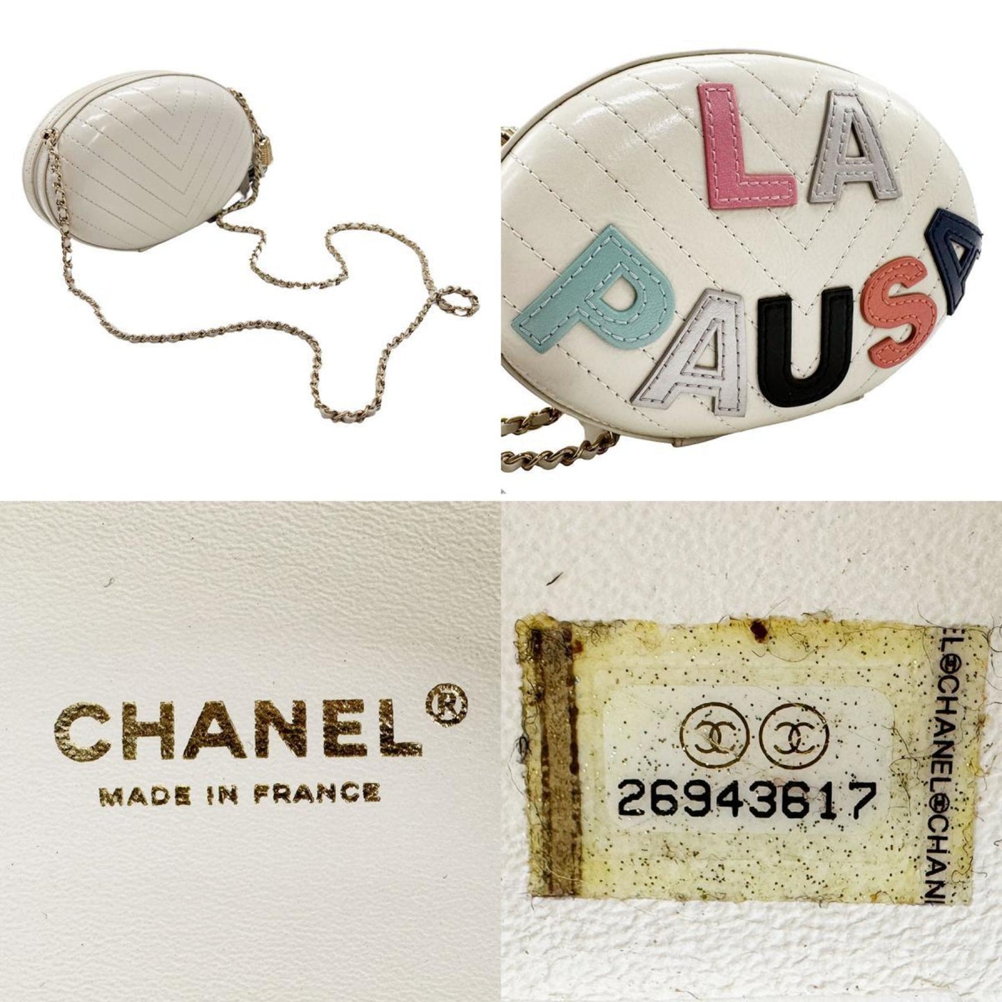 Chanel La Pausa Quilted Chain Bag