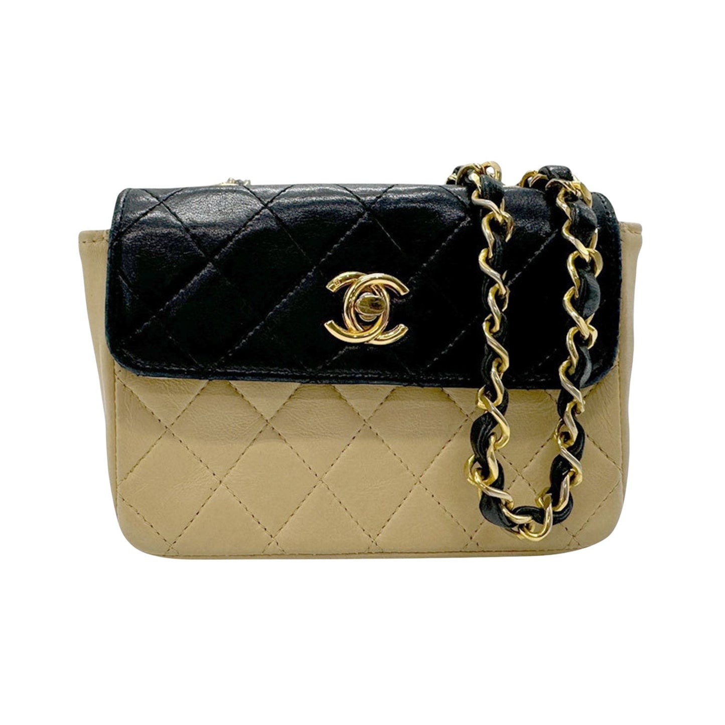 Chanel Classic Flap Bag TwoTone Style