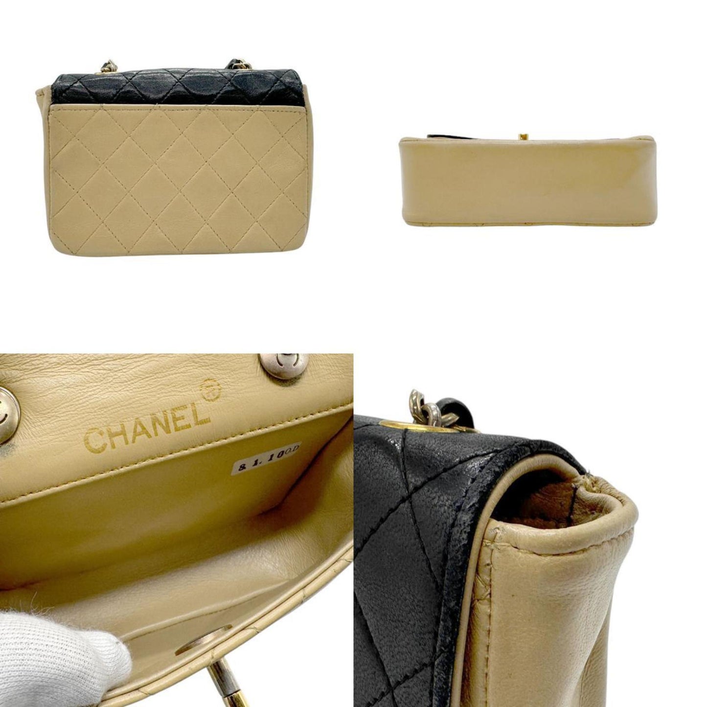 Chanel Classic Flap Bag TwoTone Style