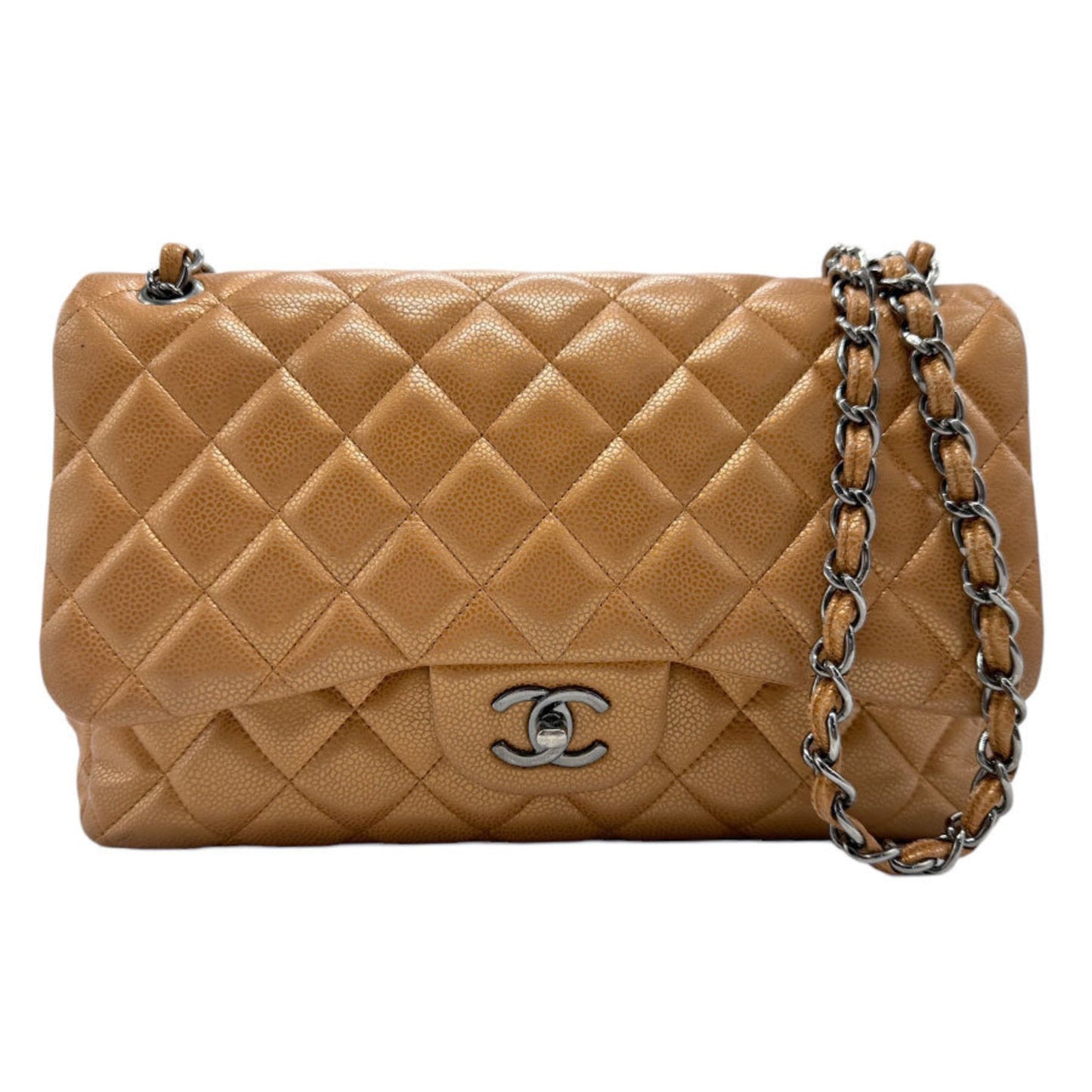 Chanel Classic Double Flap Bag Aged Calfskin