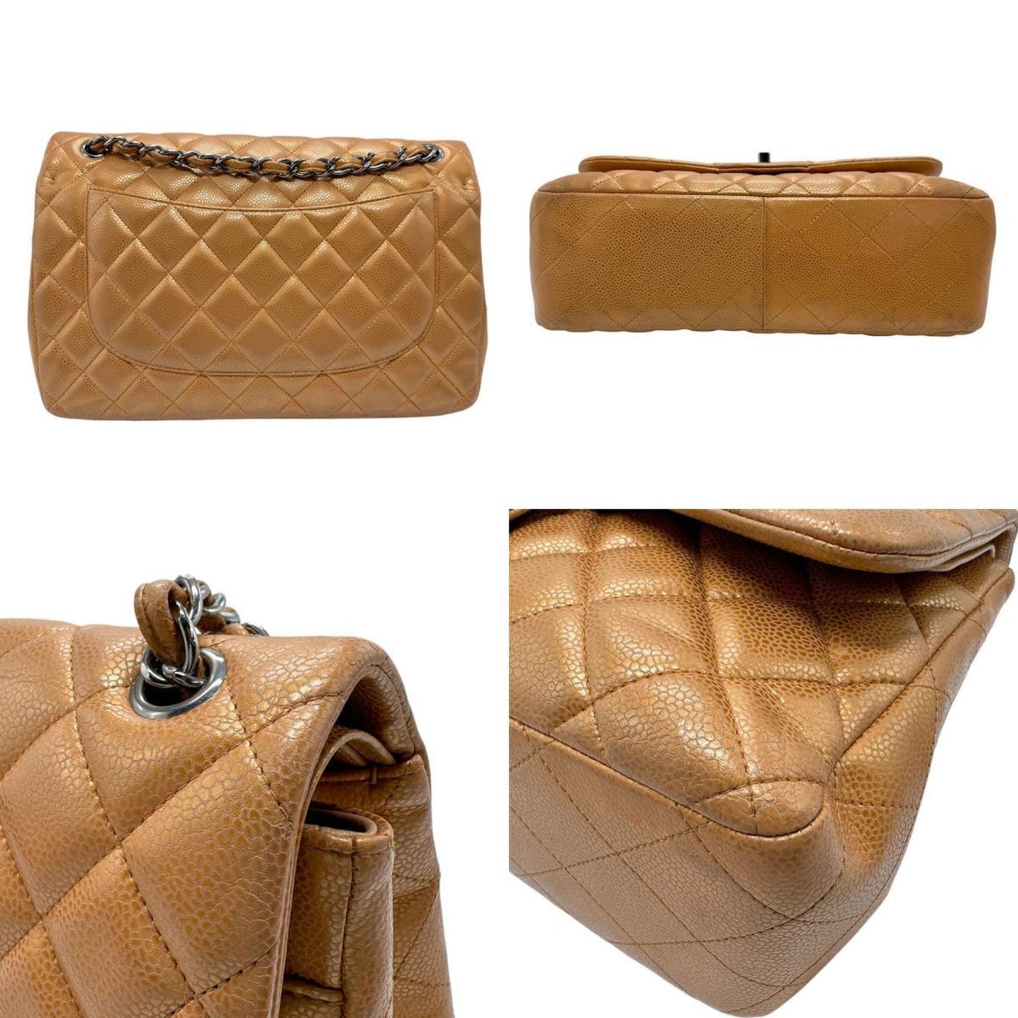 Chanel Classic Double Flap Bag Aged Calfskin