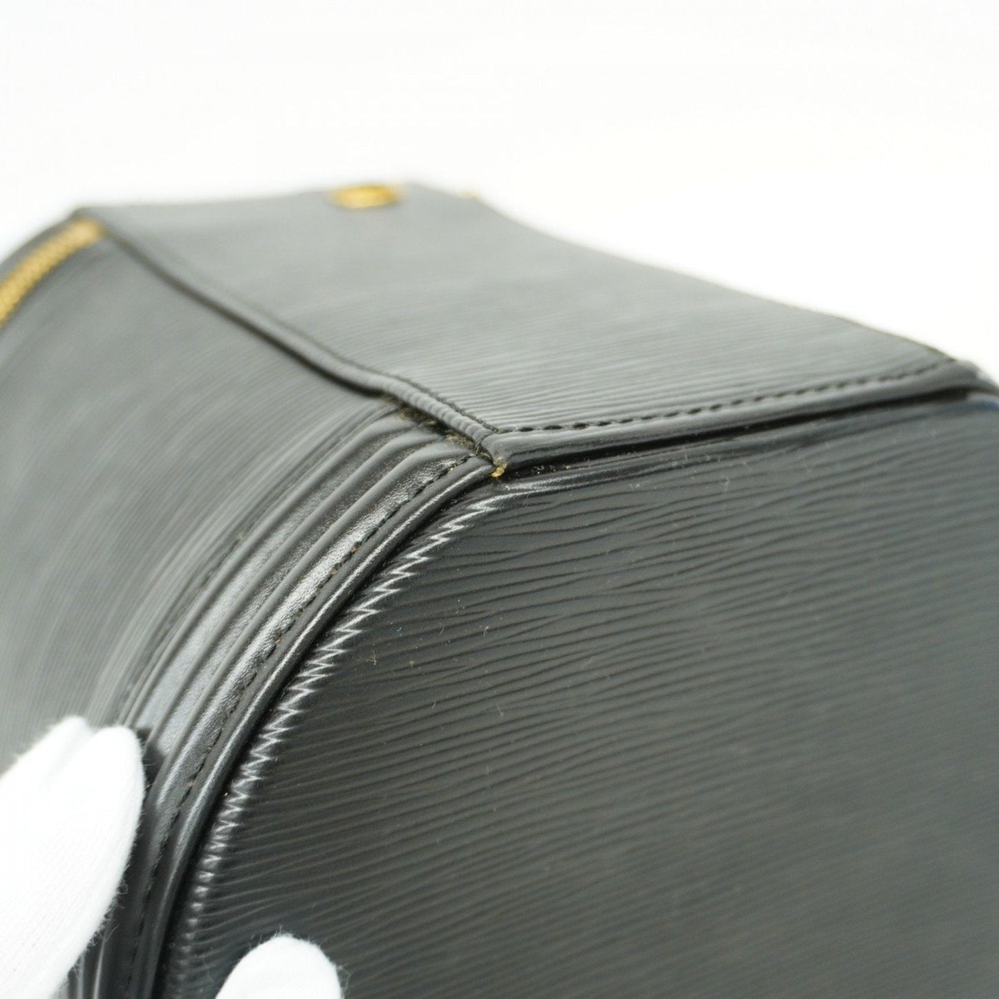 Cosmetic Trunk Epi Leather Handbag