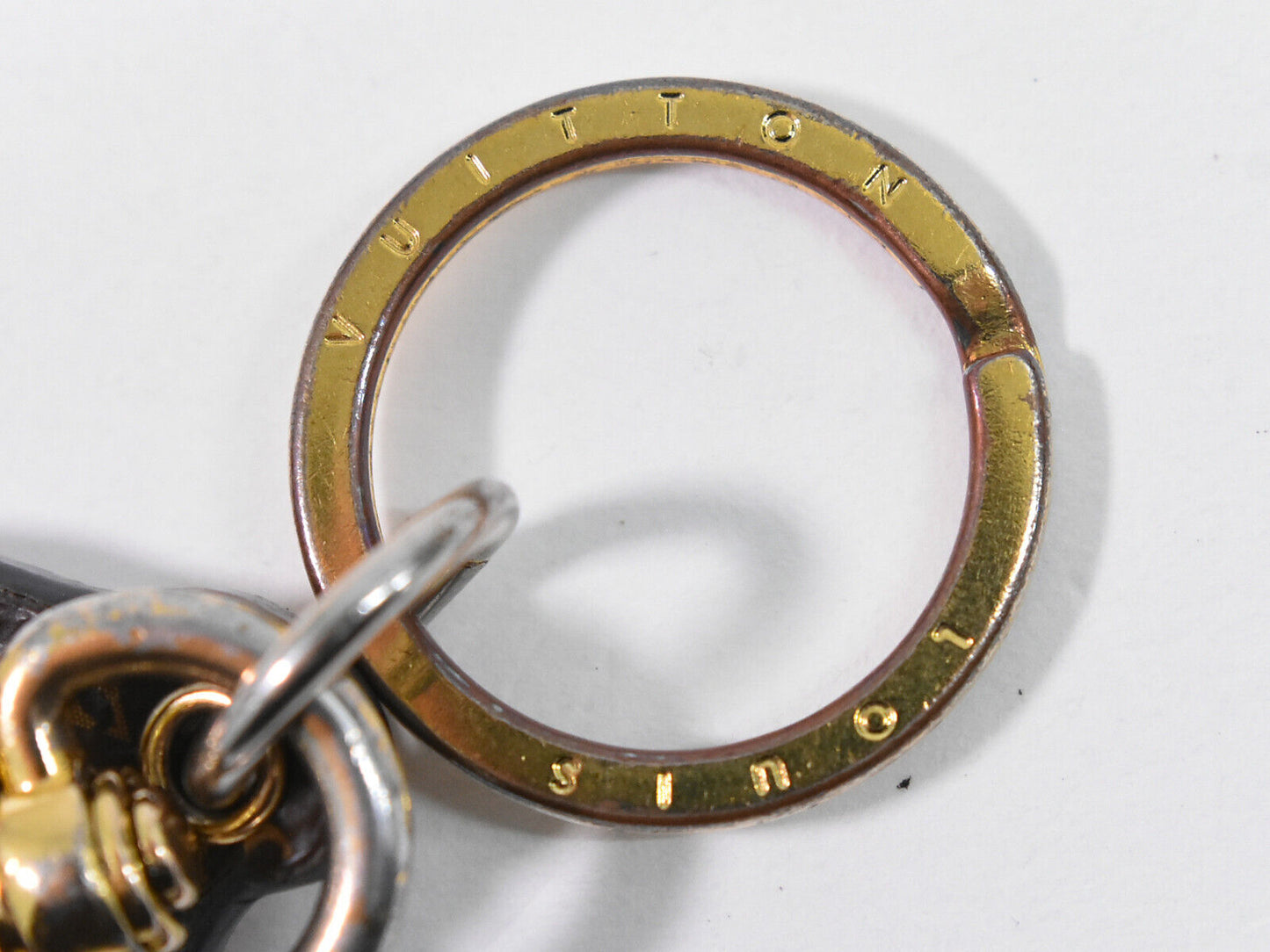 Bear Keychain Monogram Style