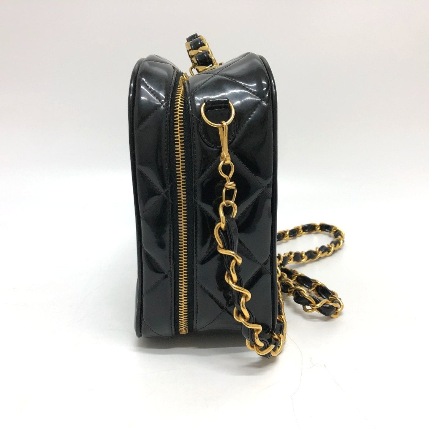 Chanel Classic Flap Patent Leather Bag