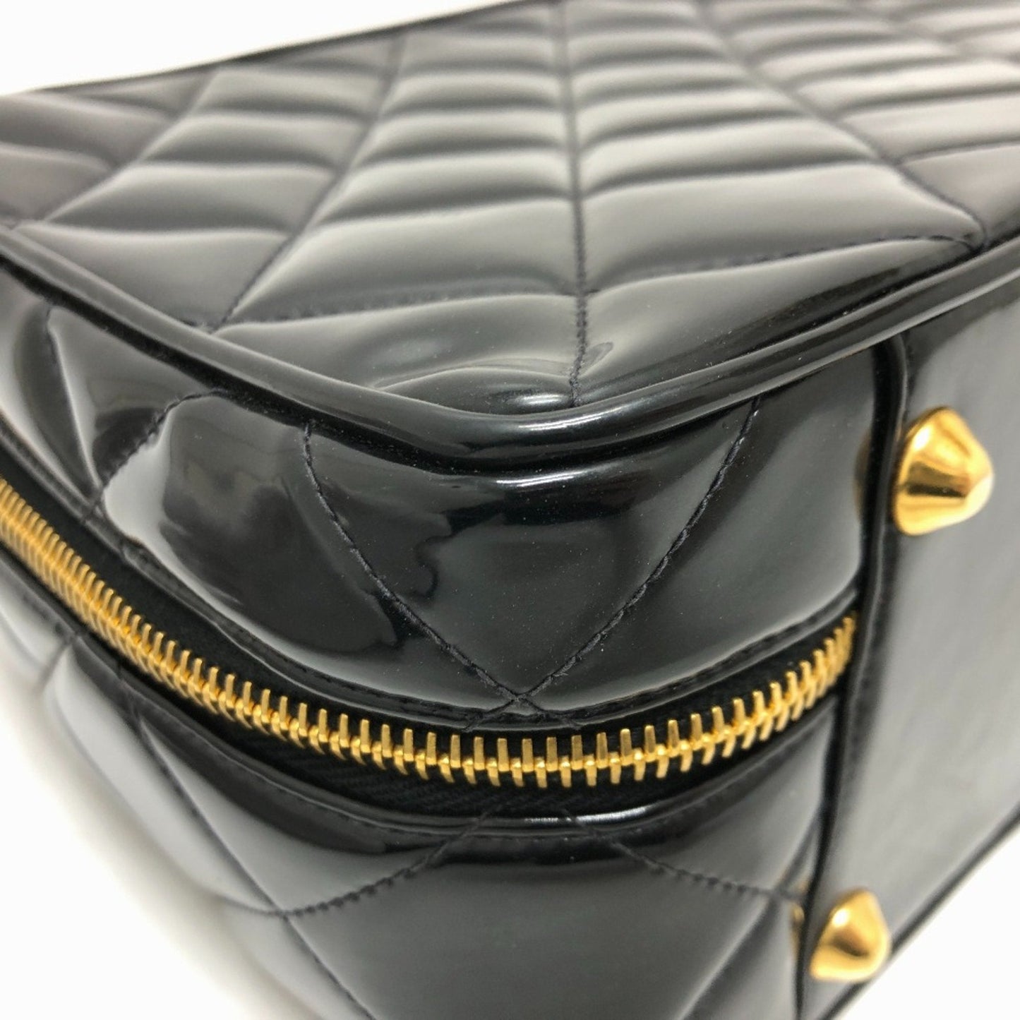 Chanel Classic Flap Patent Leather Bag