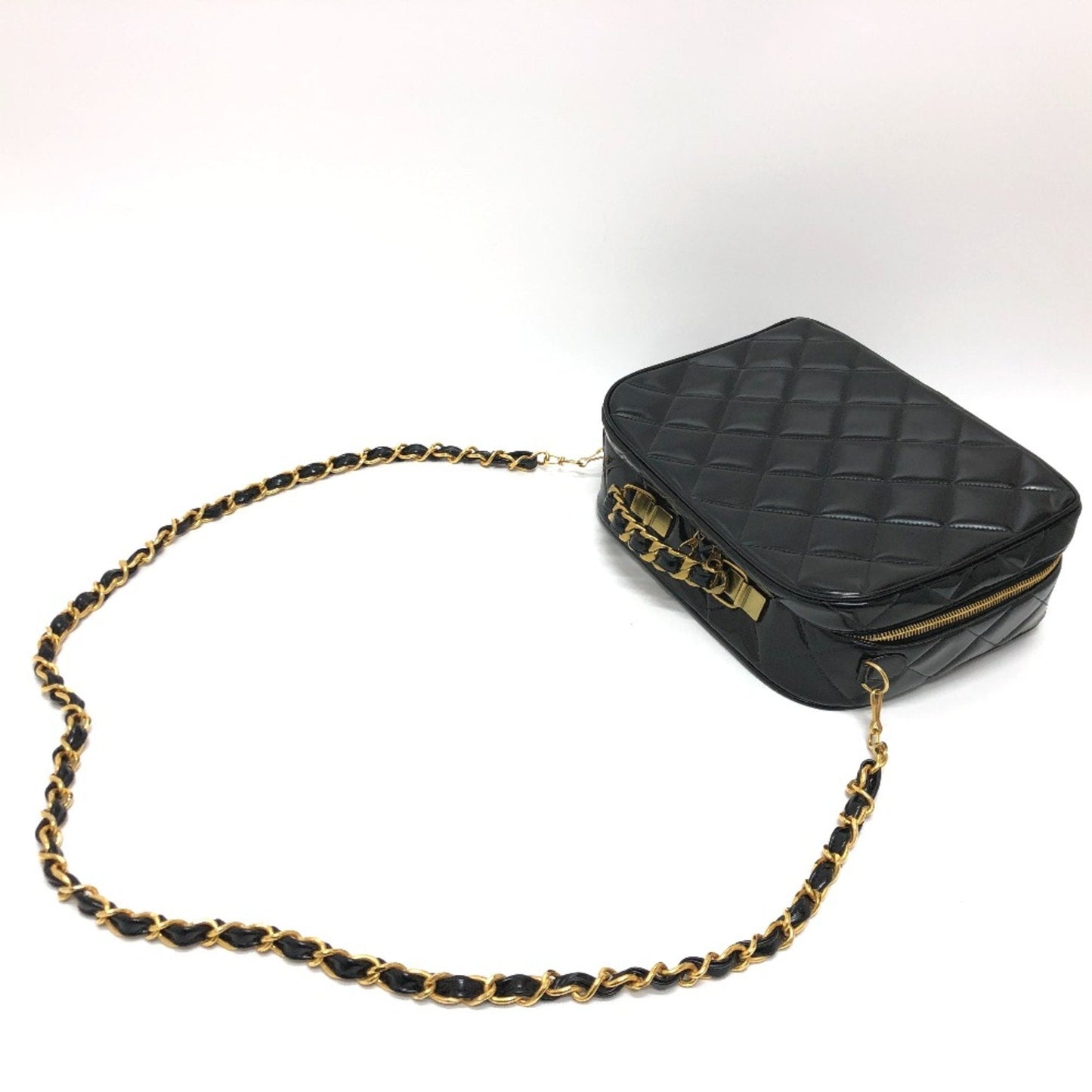 Chanel Classic Flap Patent Leather Bag