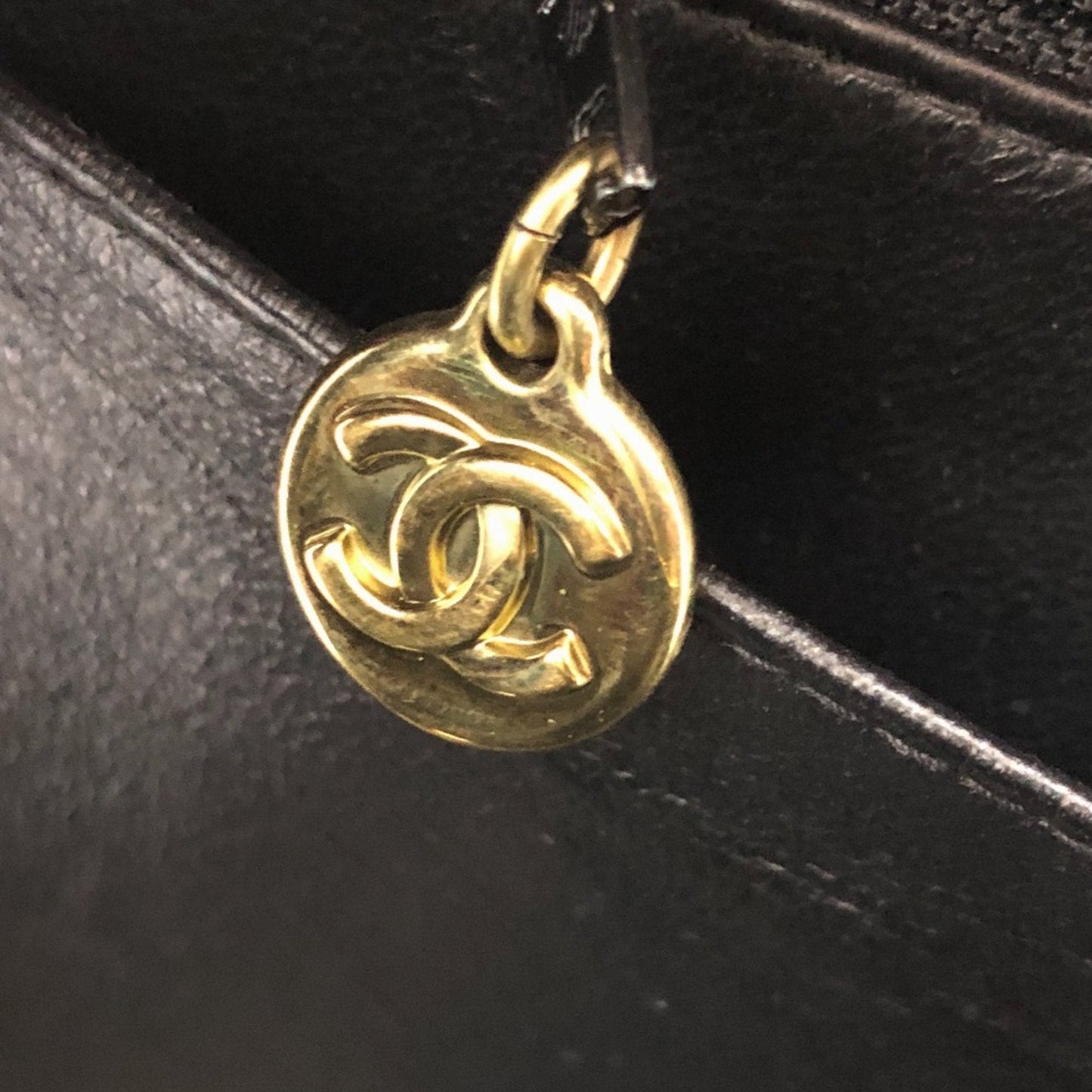Chanel Classic Flap Patent Leather Bag