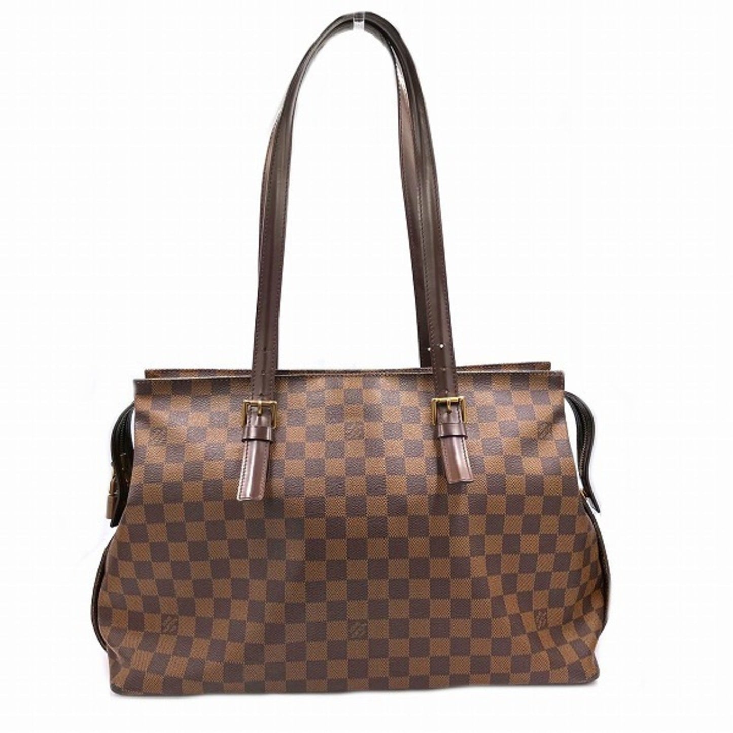 Monogram Damier Azur Canvas Tote