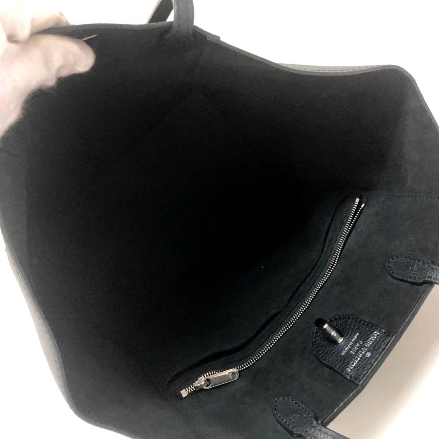 Lockme Leather Handbag with Charm