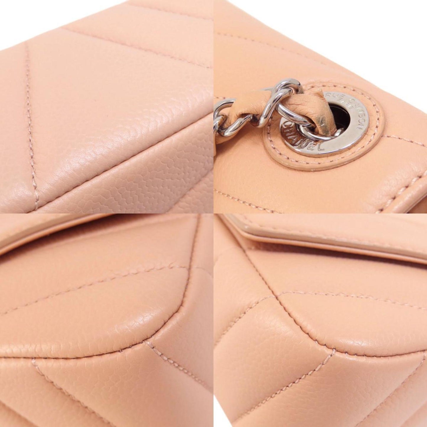 Chanel Mini Flap Bag Quilted Leather