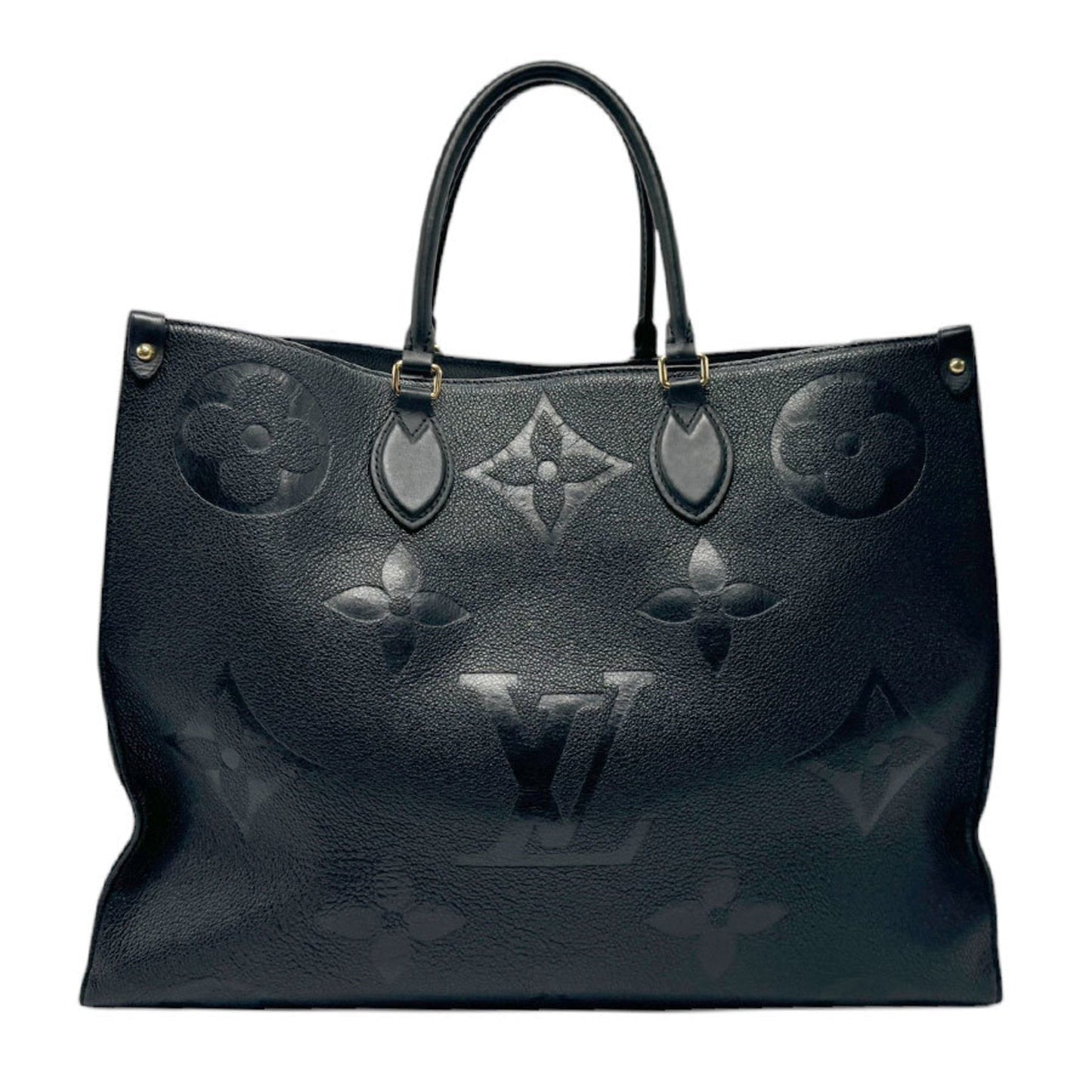 OnTheGo Tote PM Black Leather