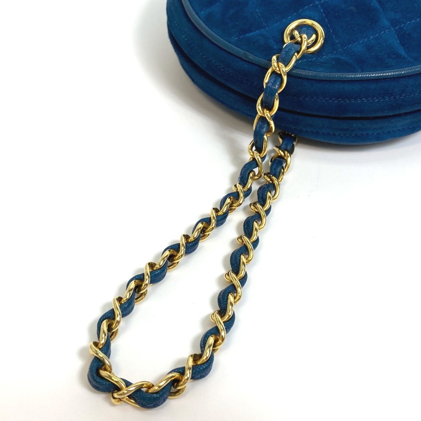Chanel Quilted Round Handbag Classic Style