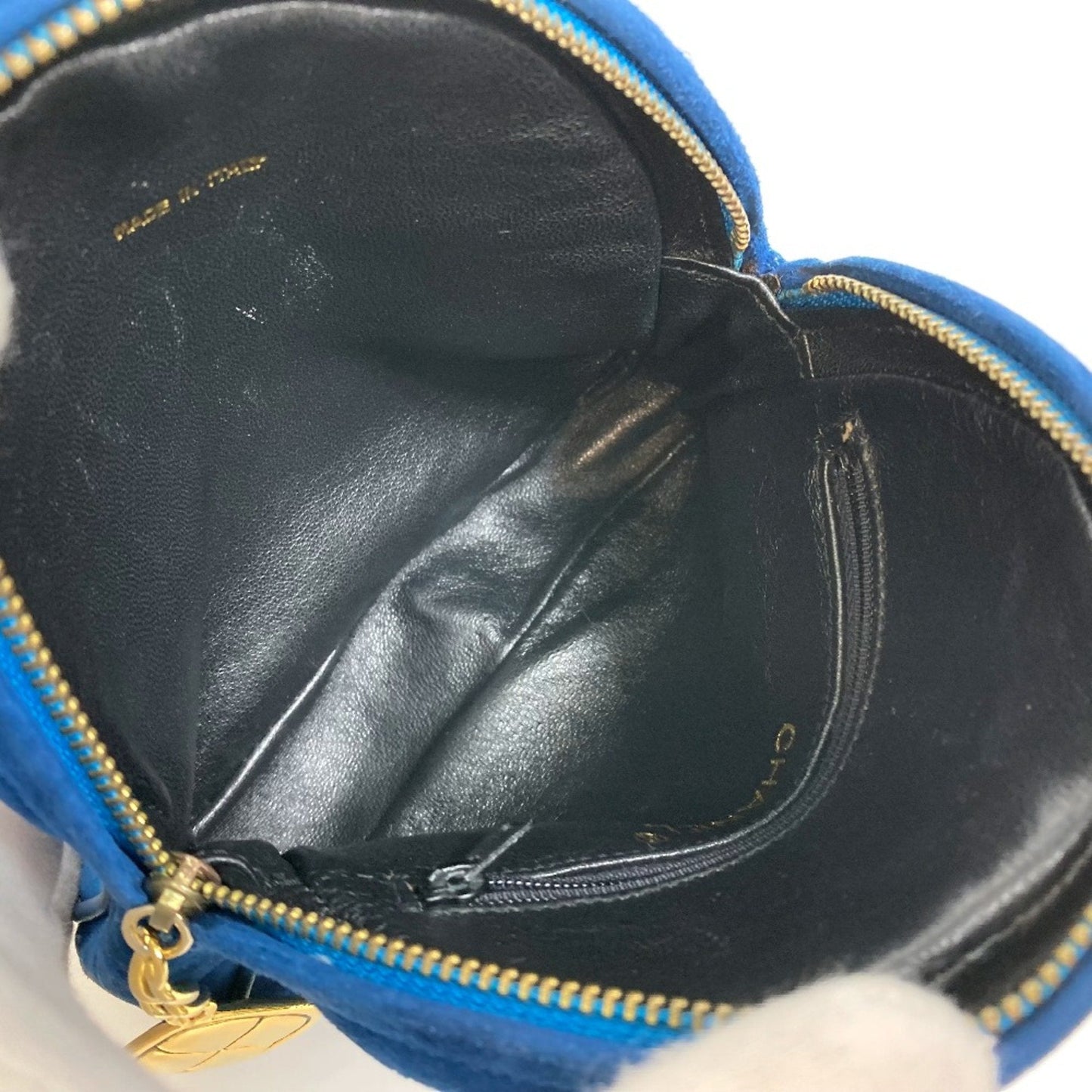 Chanel Quilted Round Handbag Classic Style