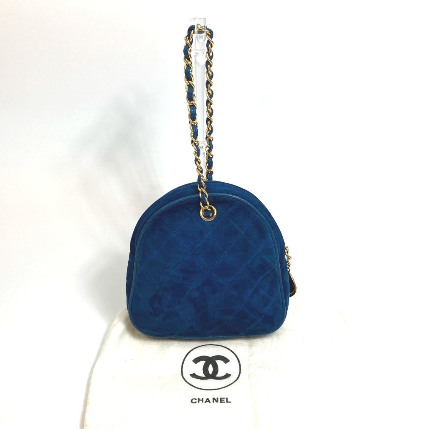 Chanel Quilted Round Handbag Classic Style