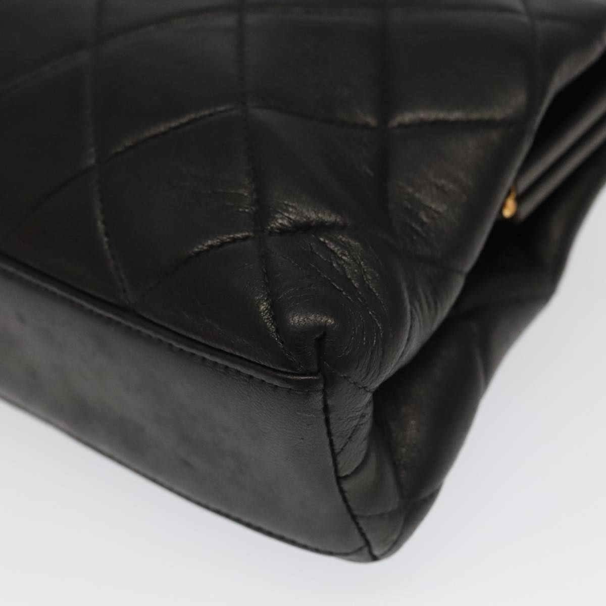 Chanel Vintage Quilted Leather Shoulder Bag