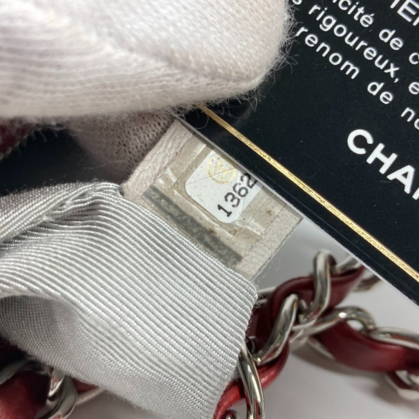 Chanel Classic Quilted Chain Bag  Red Leather
