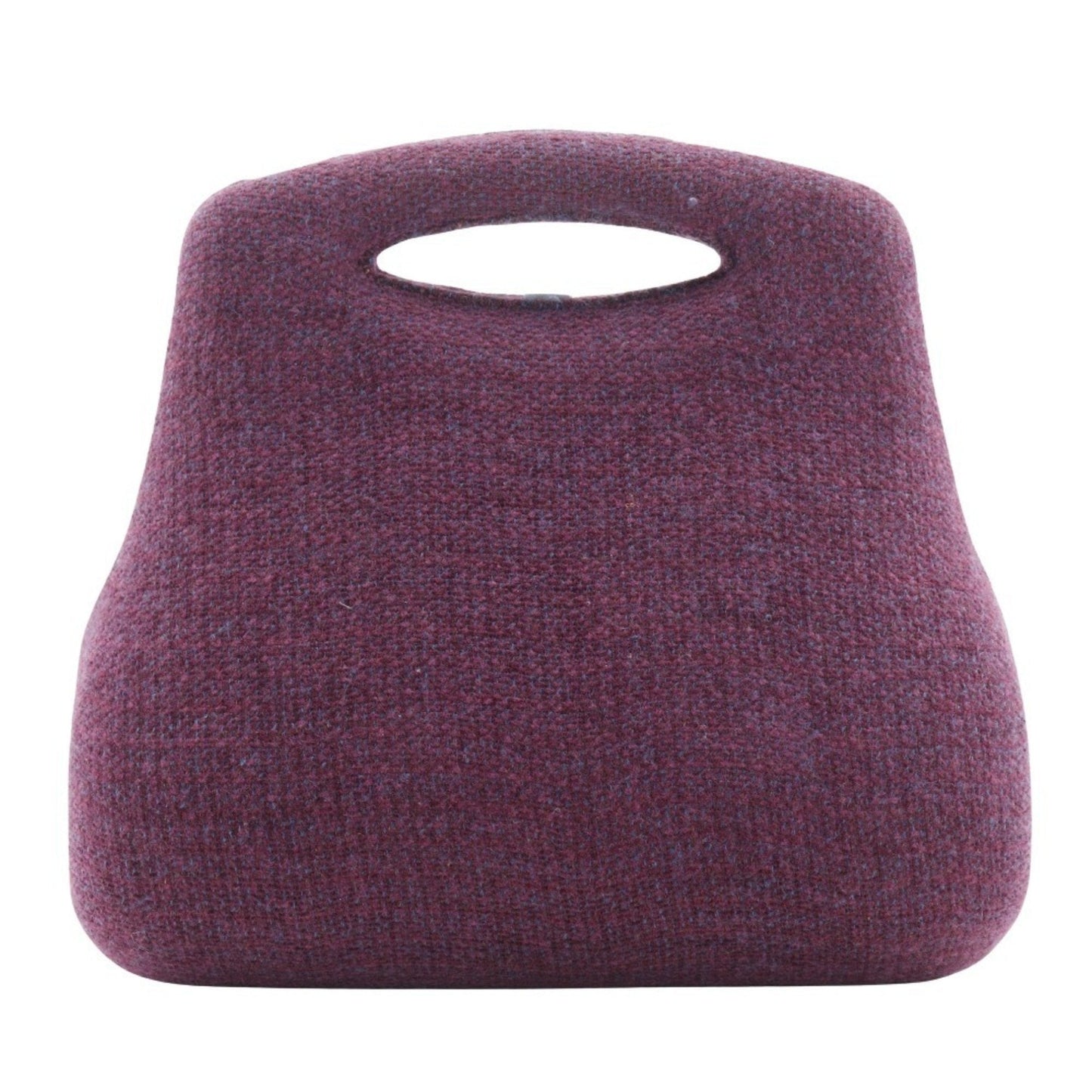 Chanel Classic Handbag  Purple Tweed
