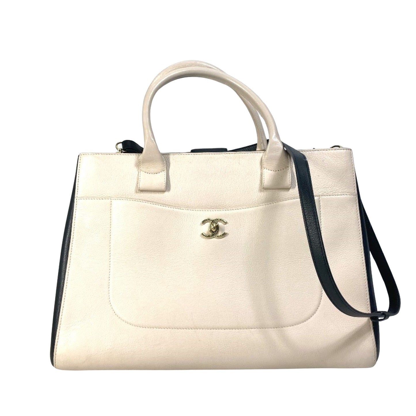 Chanel Classic Flap Bag TwoTone Style