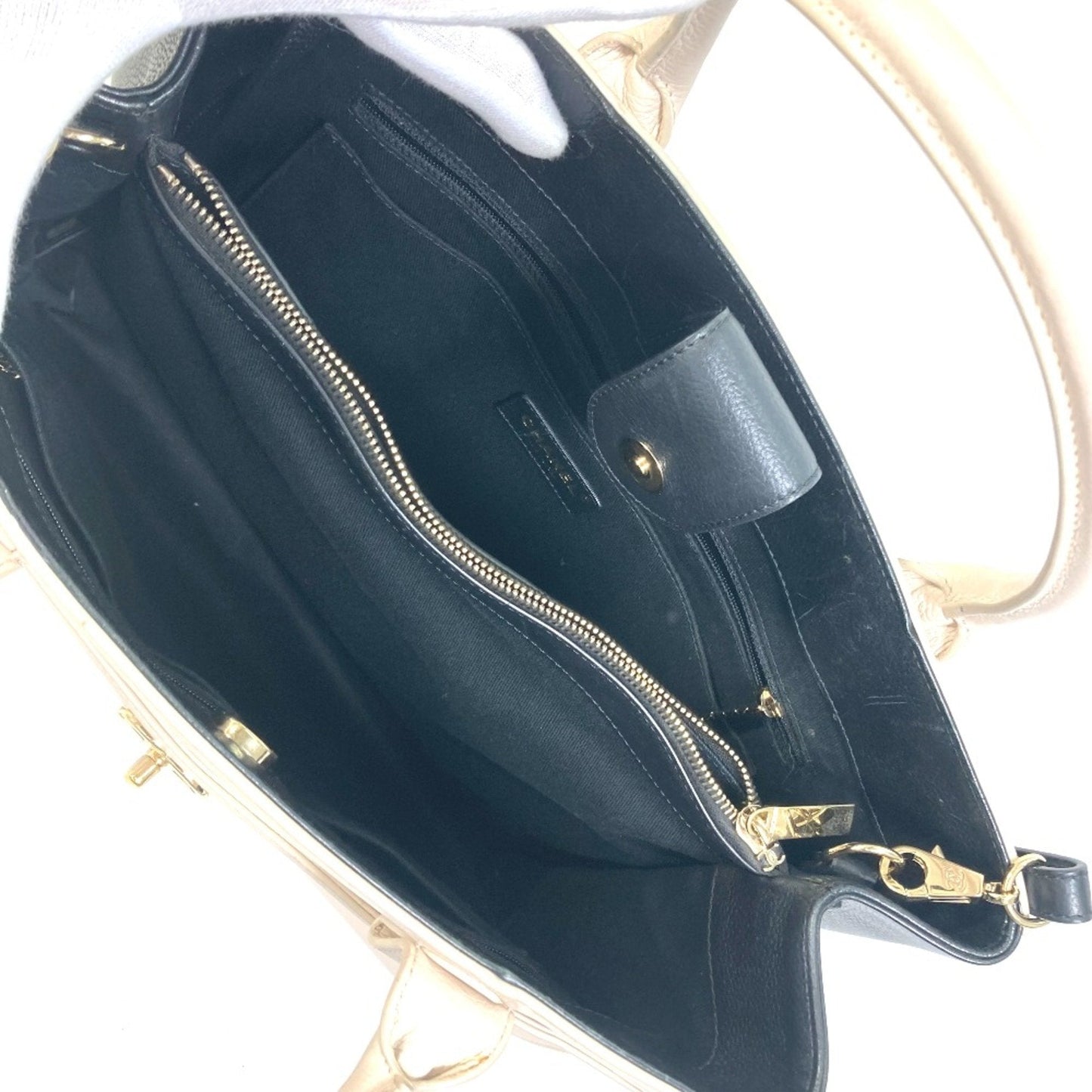 Chanel Classic Flap Bag TwoTone Style