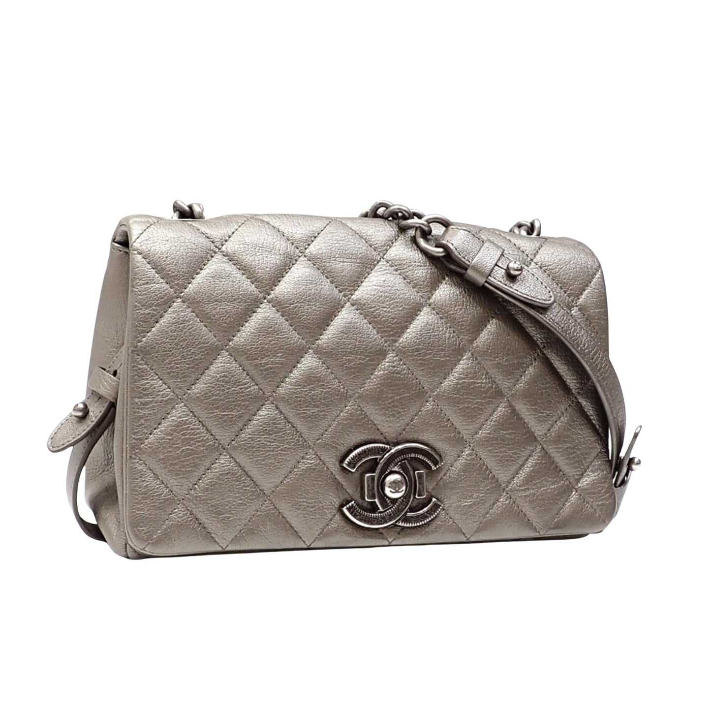 Chanel Classic Shoulder Bag Quilted Lambskin