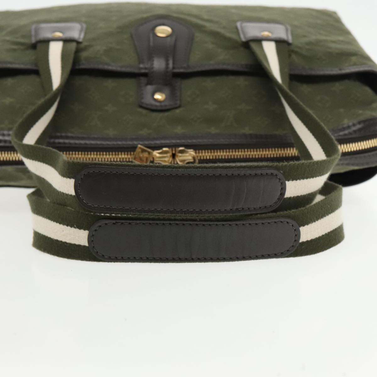 Monogram Canvas Pochette Olive Green