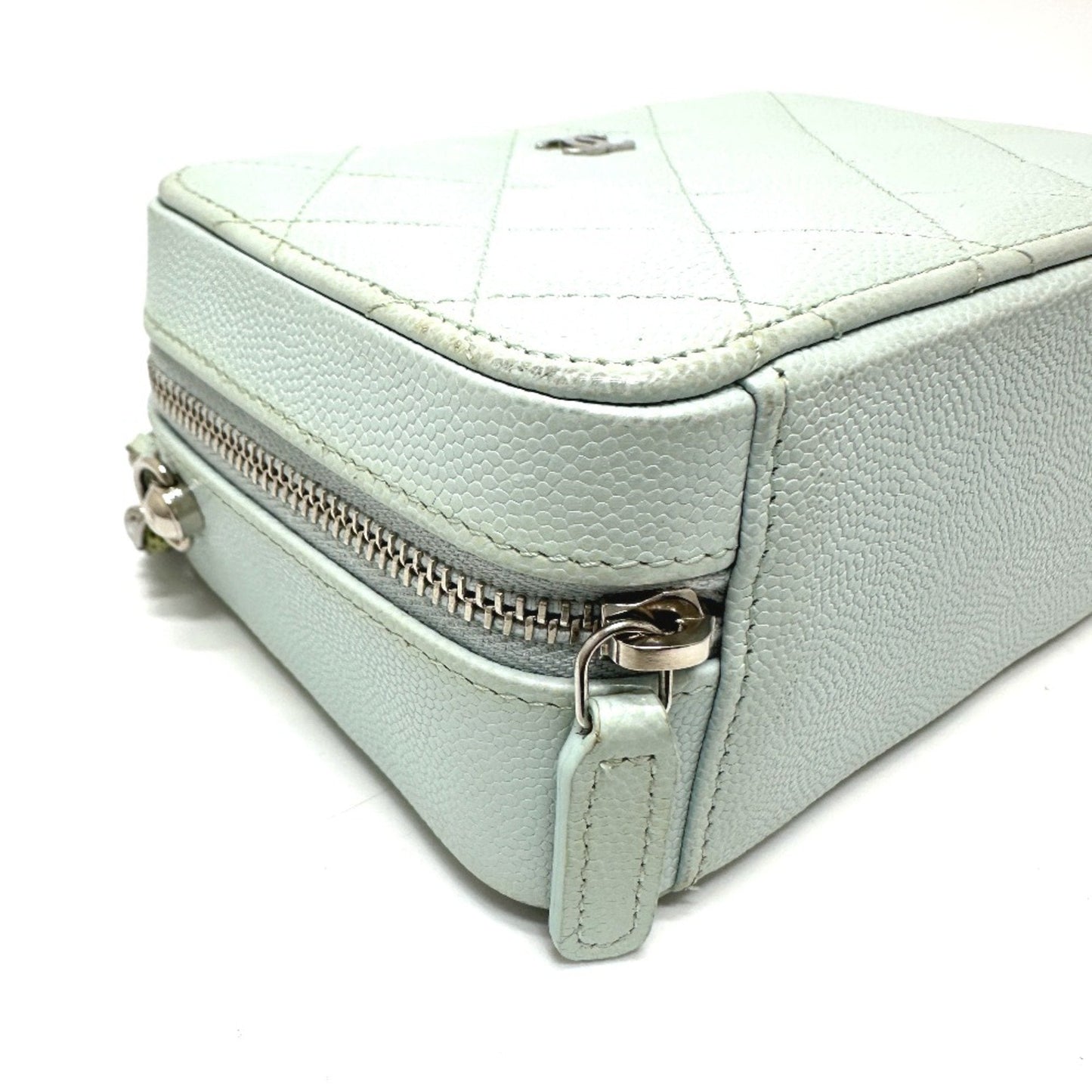 Chanel Boy Chain Bag Light Green A67086