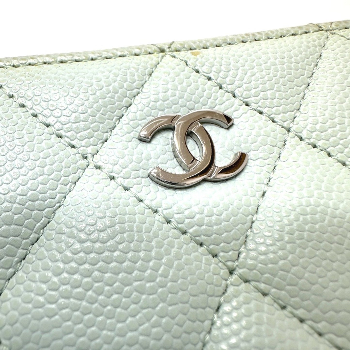 Chanel Boy Chain Bag Light Green A67086