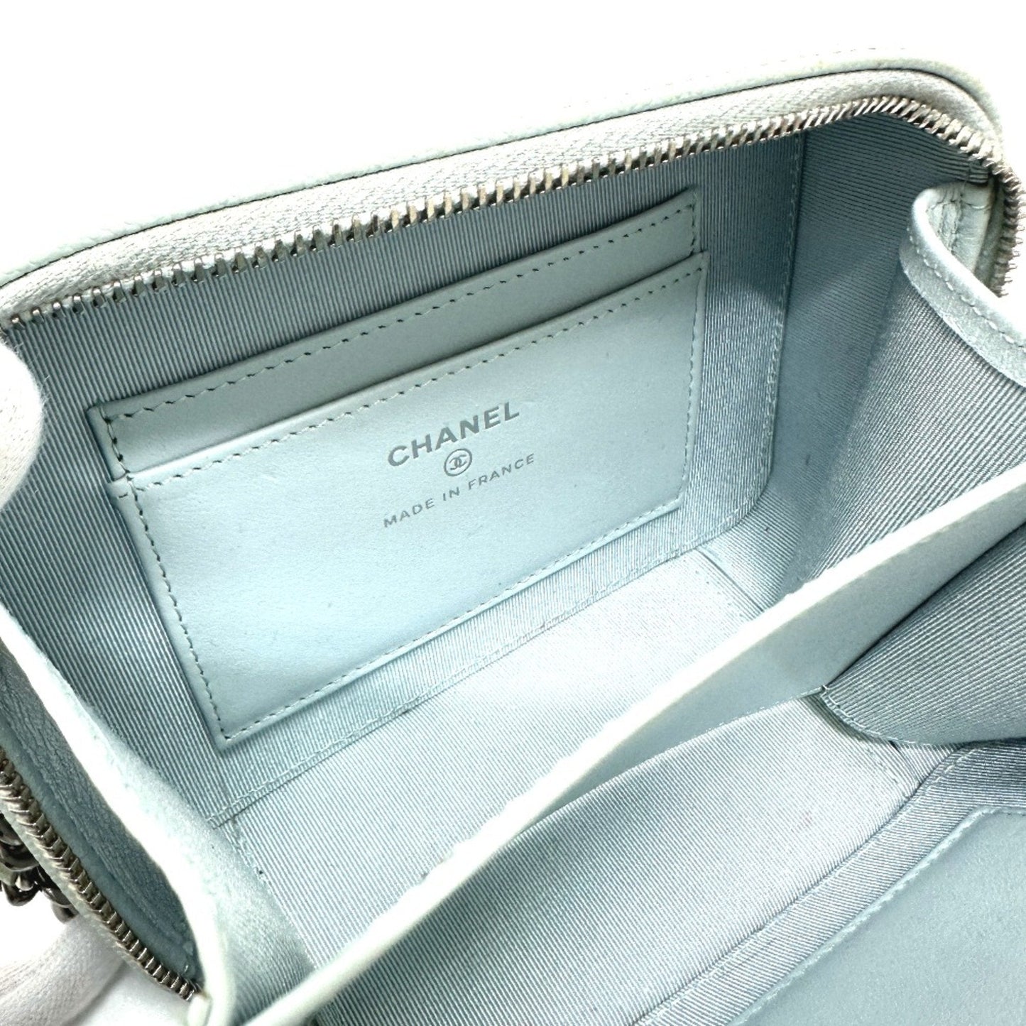 Chanel Boy Chain Bag Light Green A67086