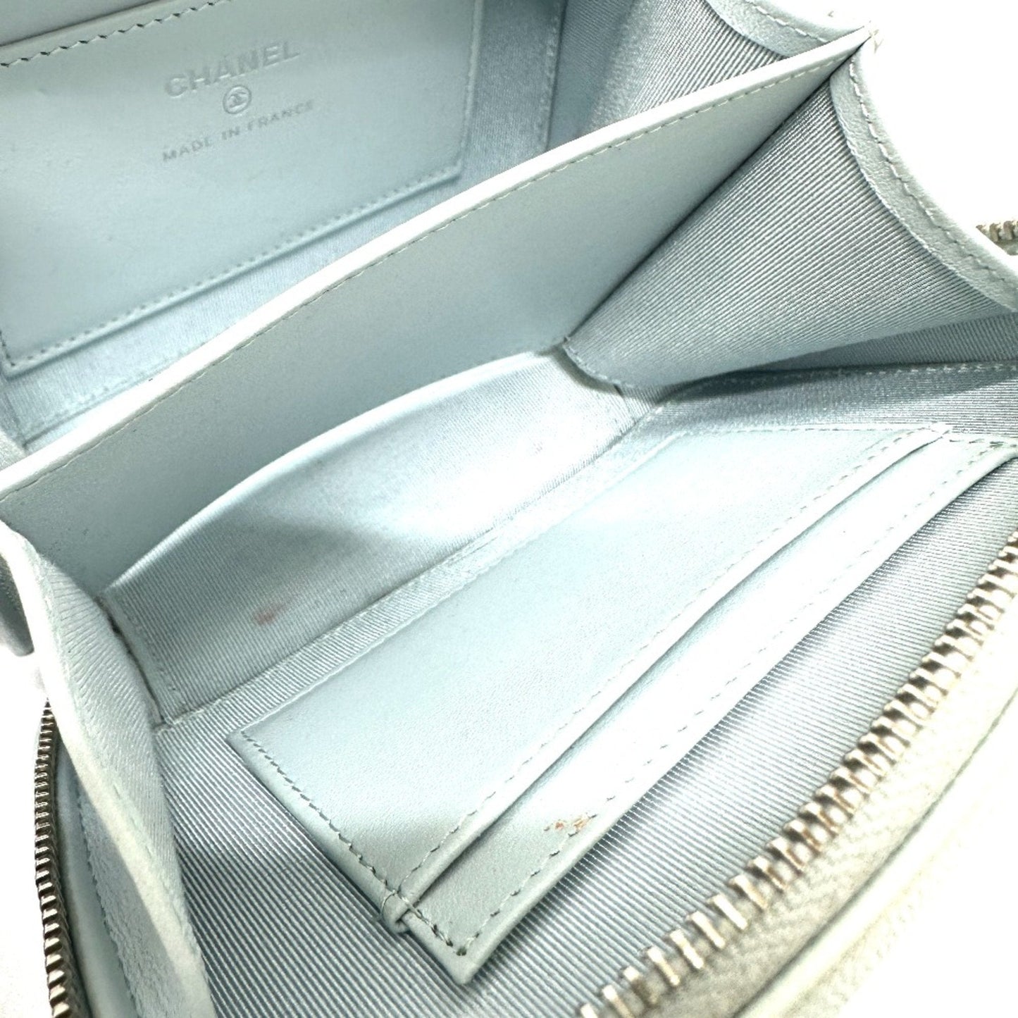 Chanel Boy Chain Bag Light Green A67086
