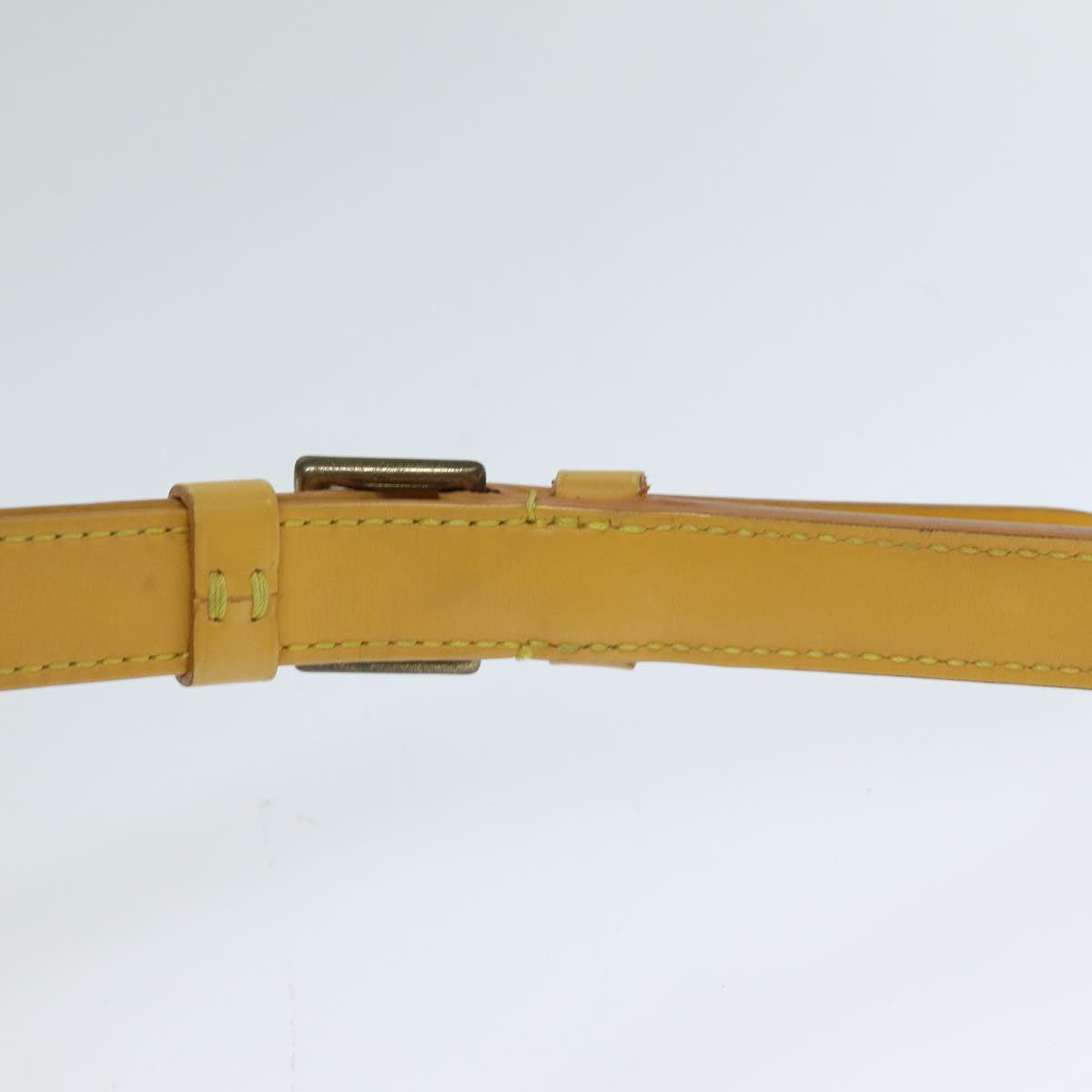 Noe Bucket Bag Yellow Leather