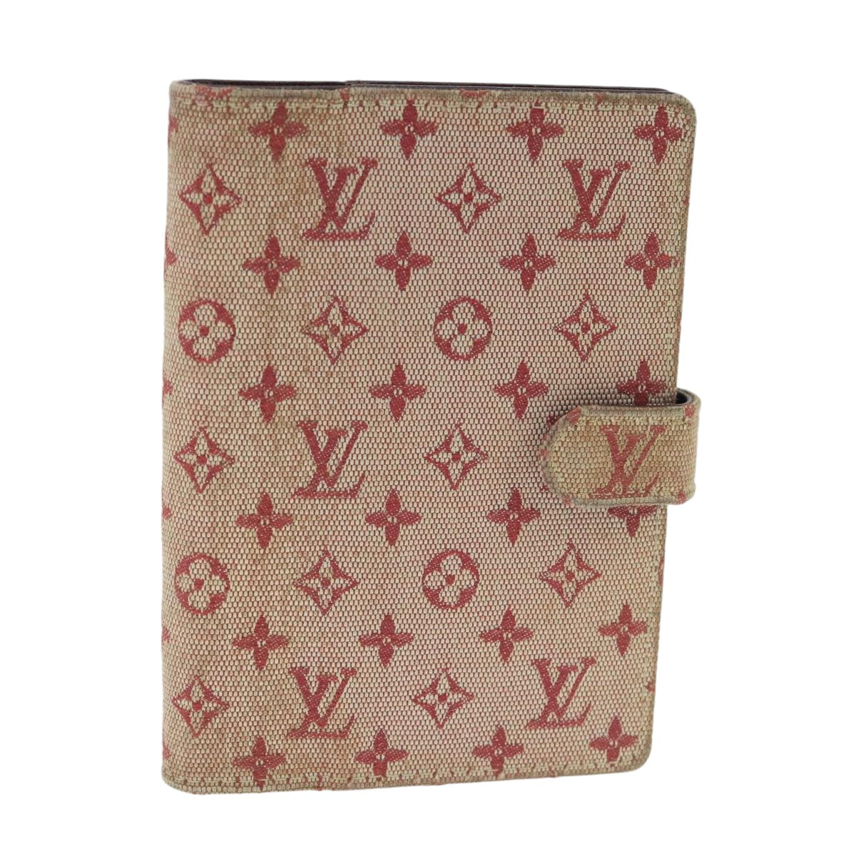 Agenda PM Monogram Red Planner