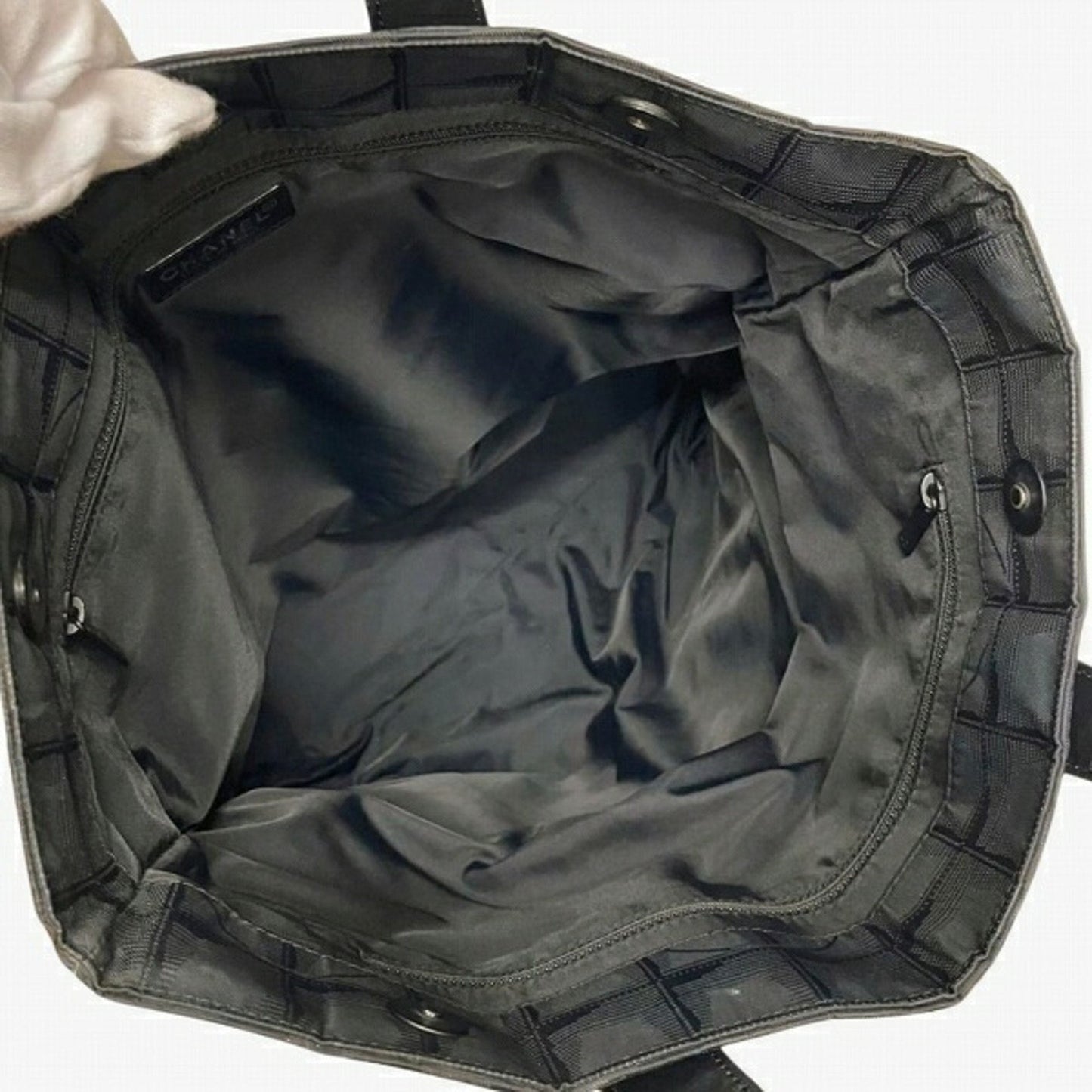 Chanel Quilted Nylon Tote Bag