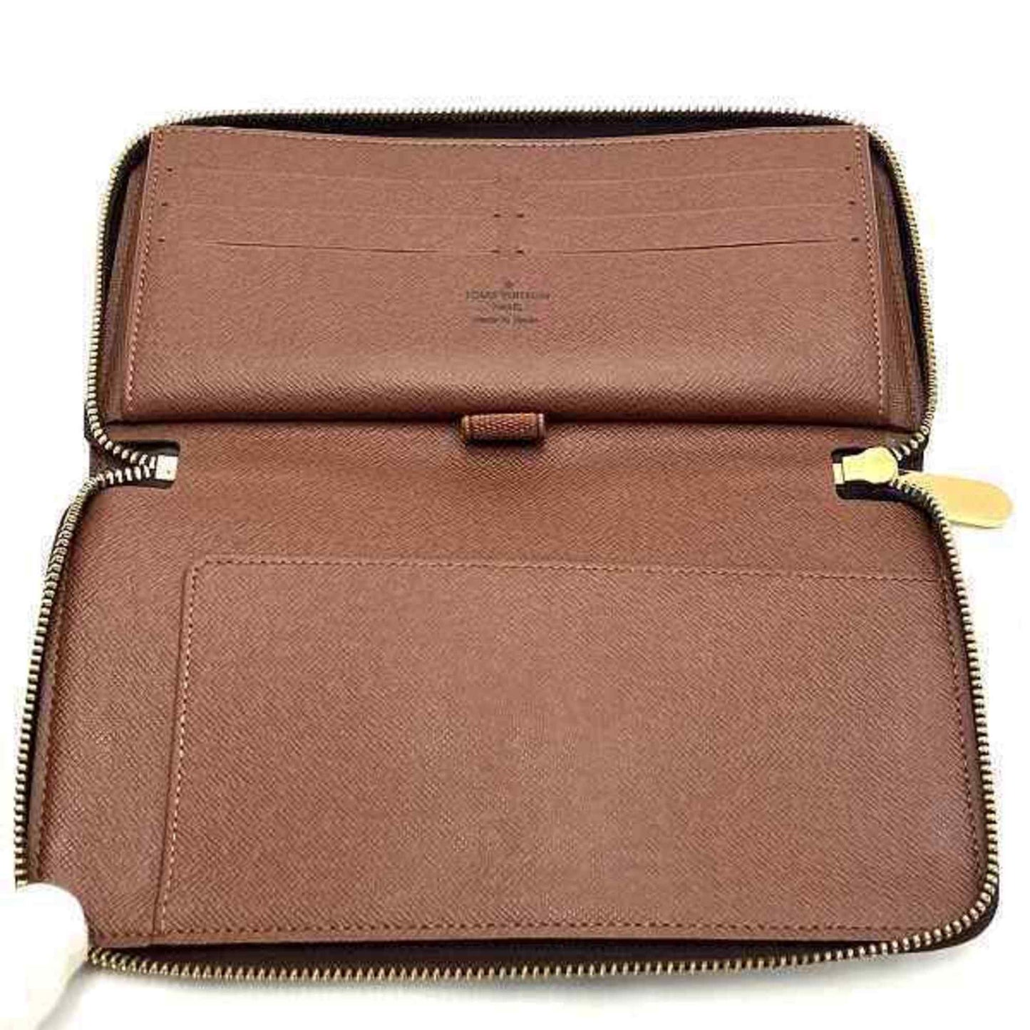 Luxury Canvas Zippy Organizer with Multiple Compartments