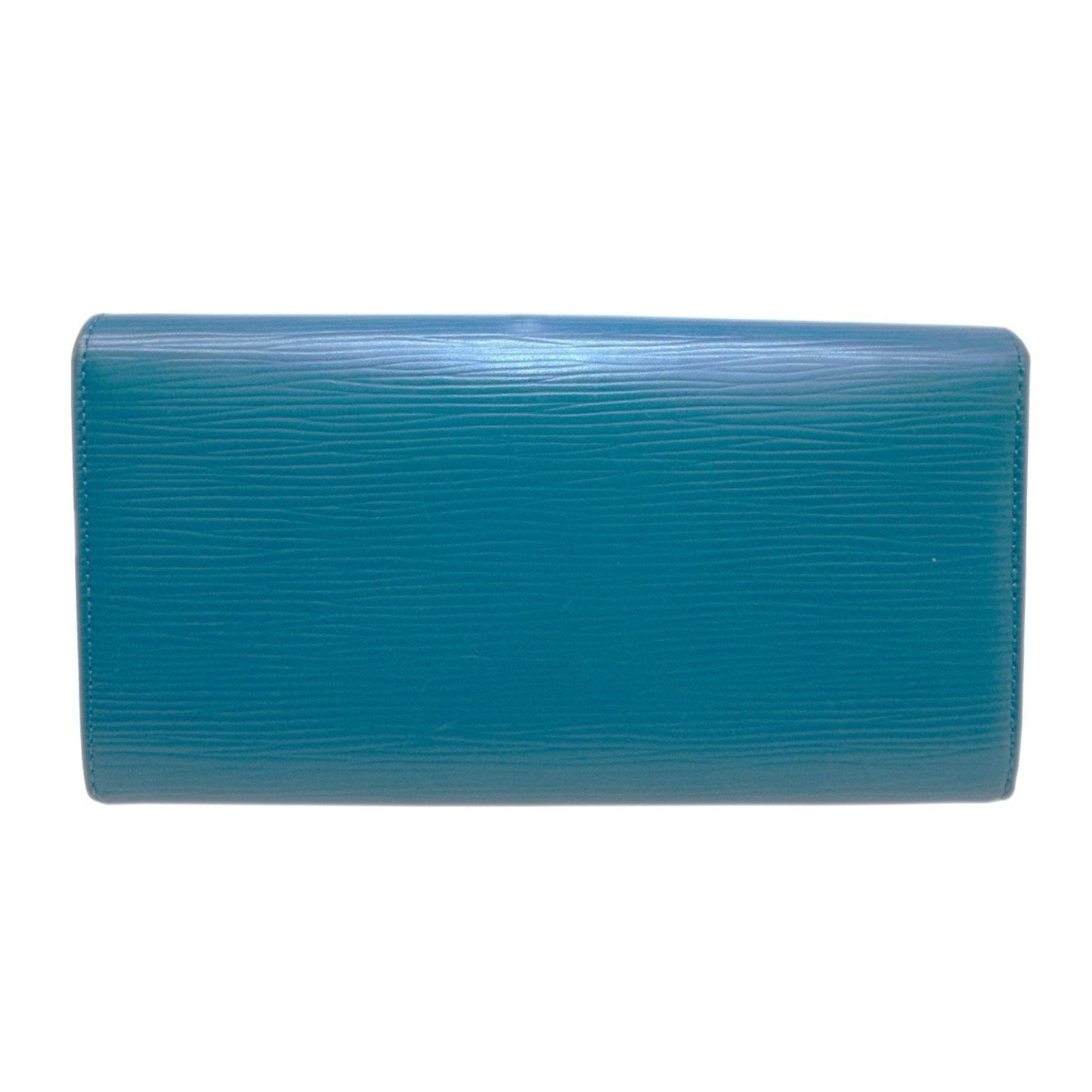 Luxury Leather Wallet with Slightly Rubbed Finish