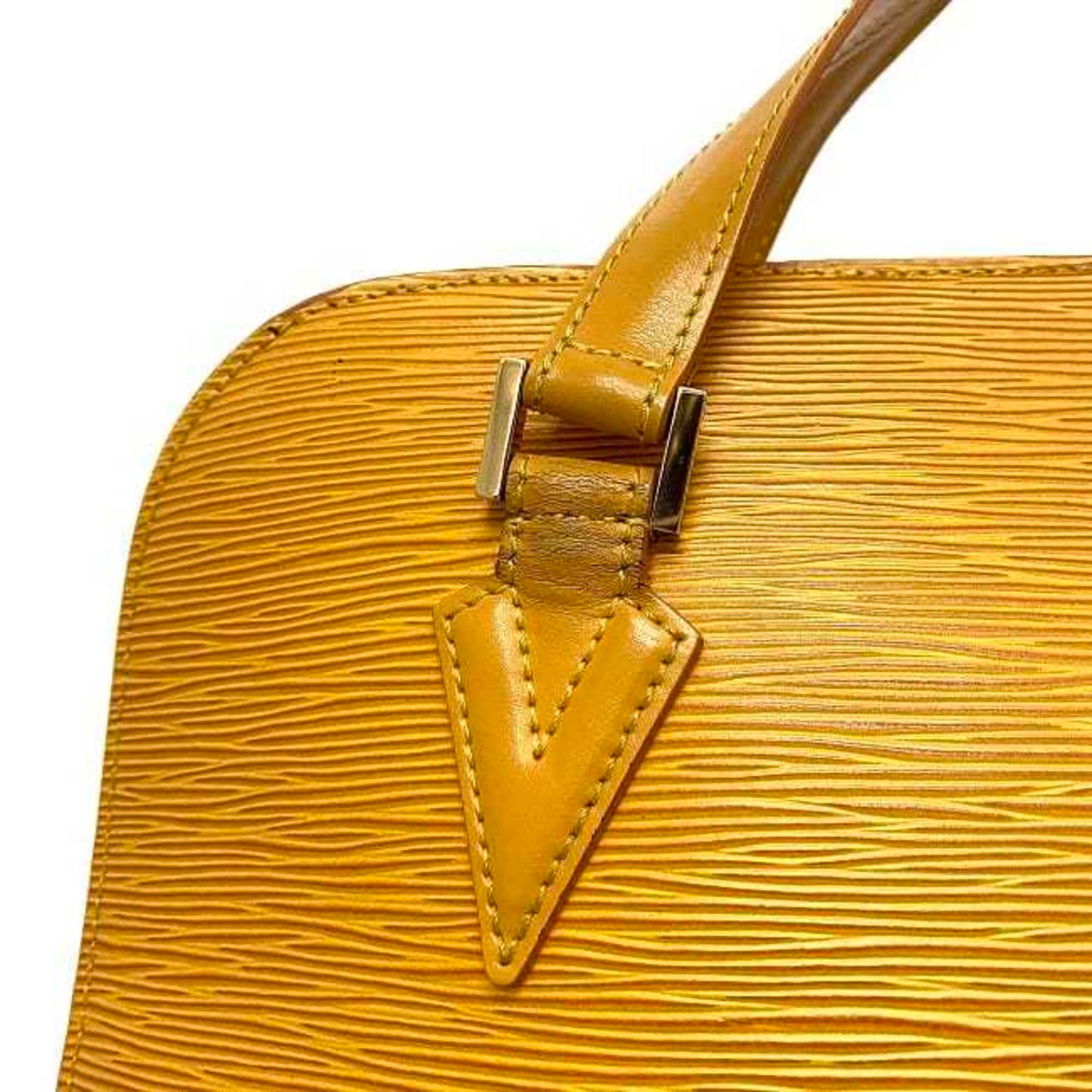 Leather Lussac Tote Bag with Top Handle