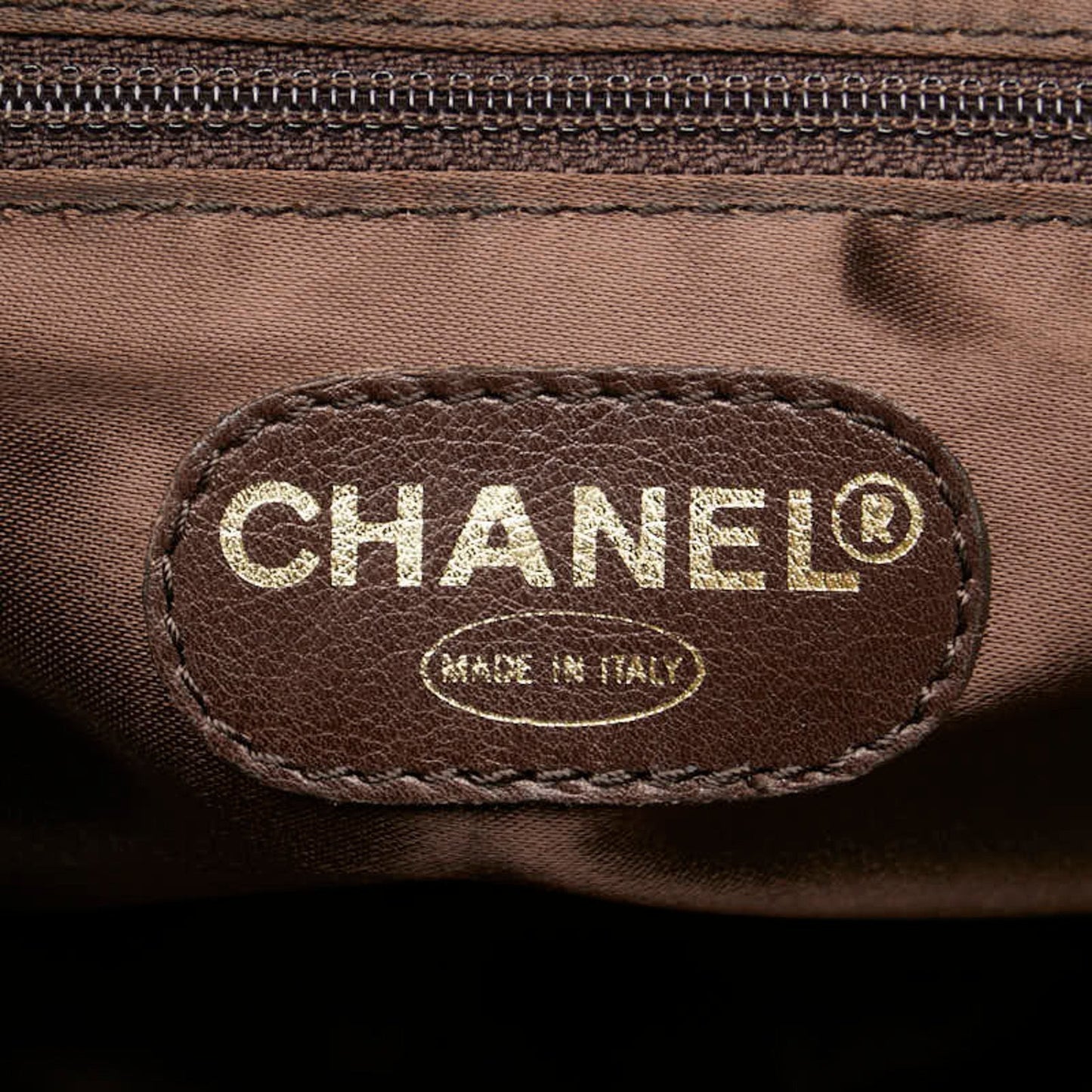 Chanel uede Tote Bag Chain trap
