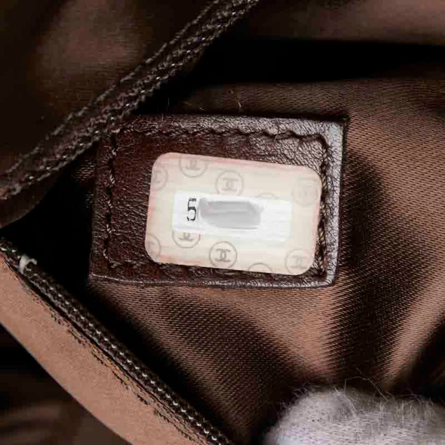 Chanel uede Tote Bag Chain trap