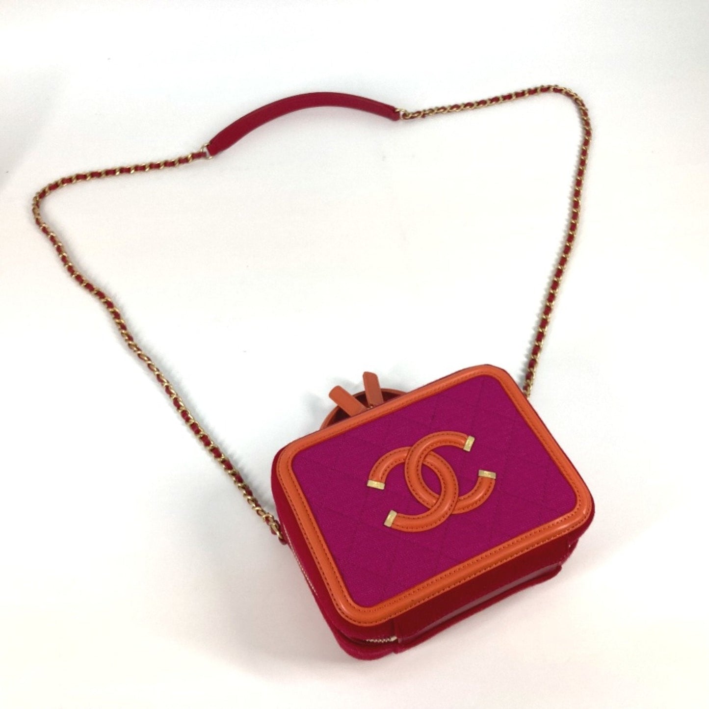 Chanel Vanity Case Quilted Mini Bag