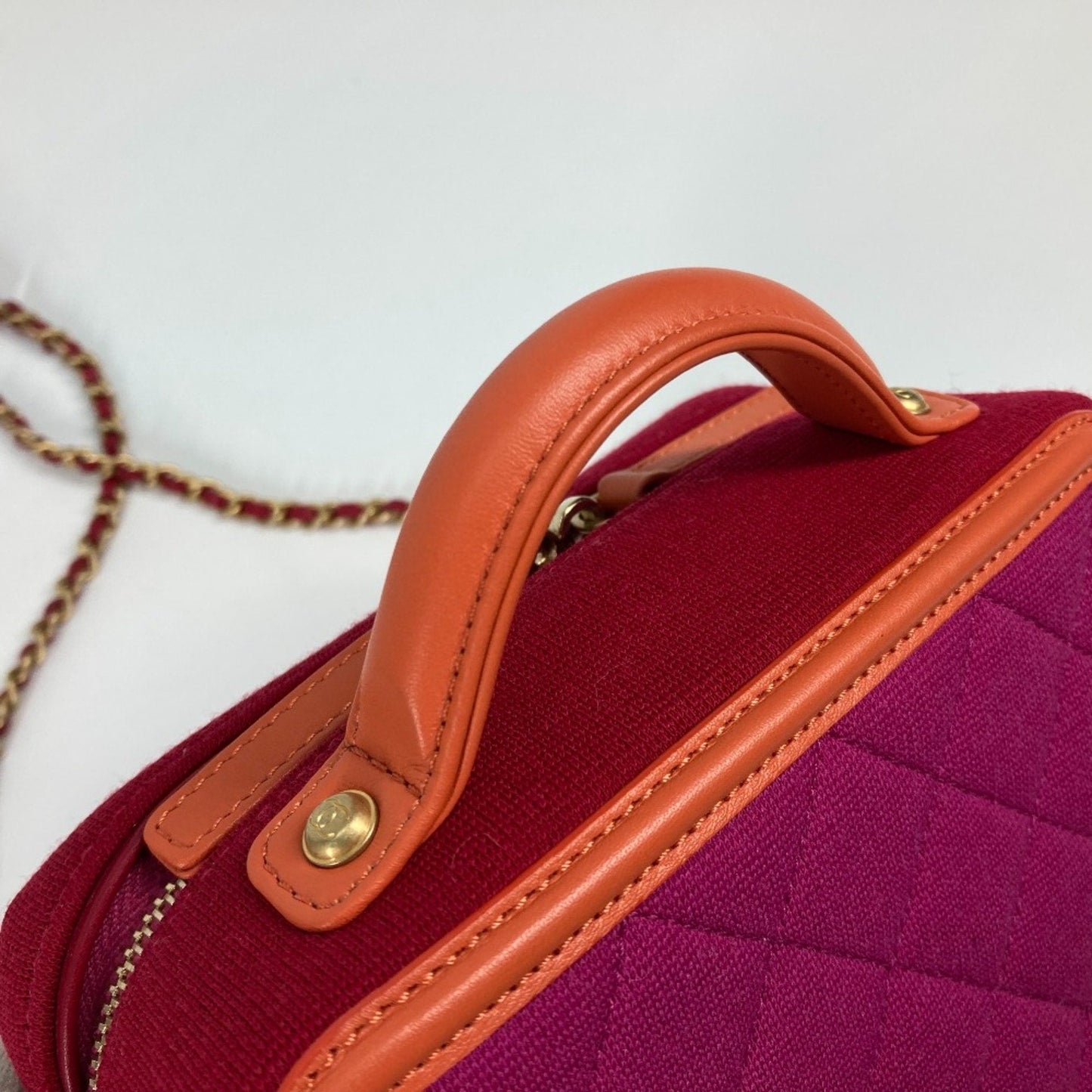 Chanel Vanity Case Quilted Mini Bag