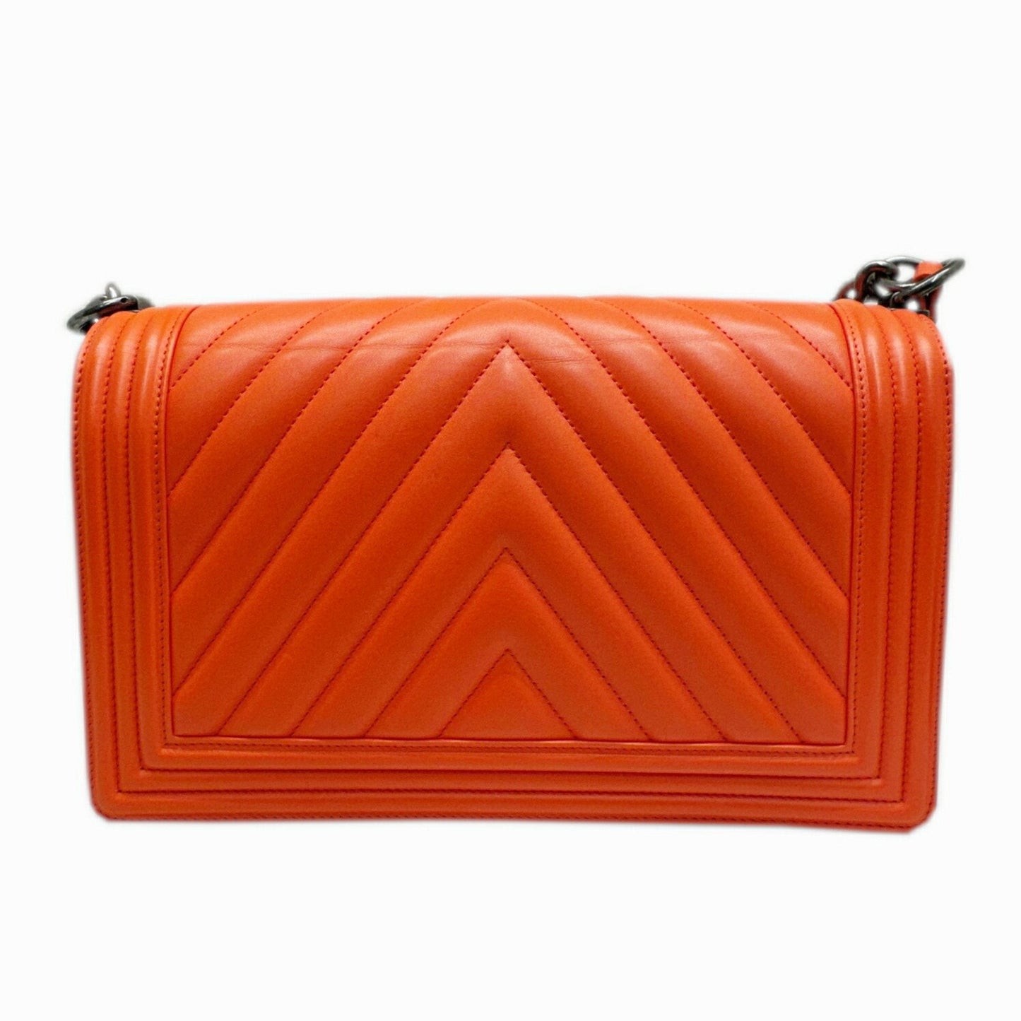 Chanel Boy Chanel Chevron Quilted Lambskin Bag