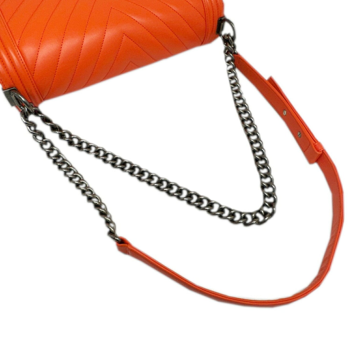 Chanel Boy Chanel Chevron Quilted Lambskin Bag