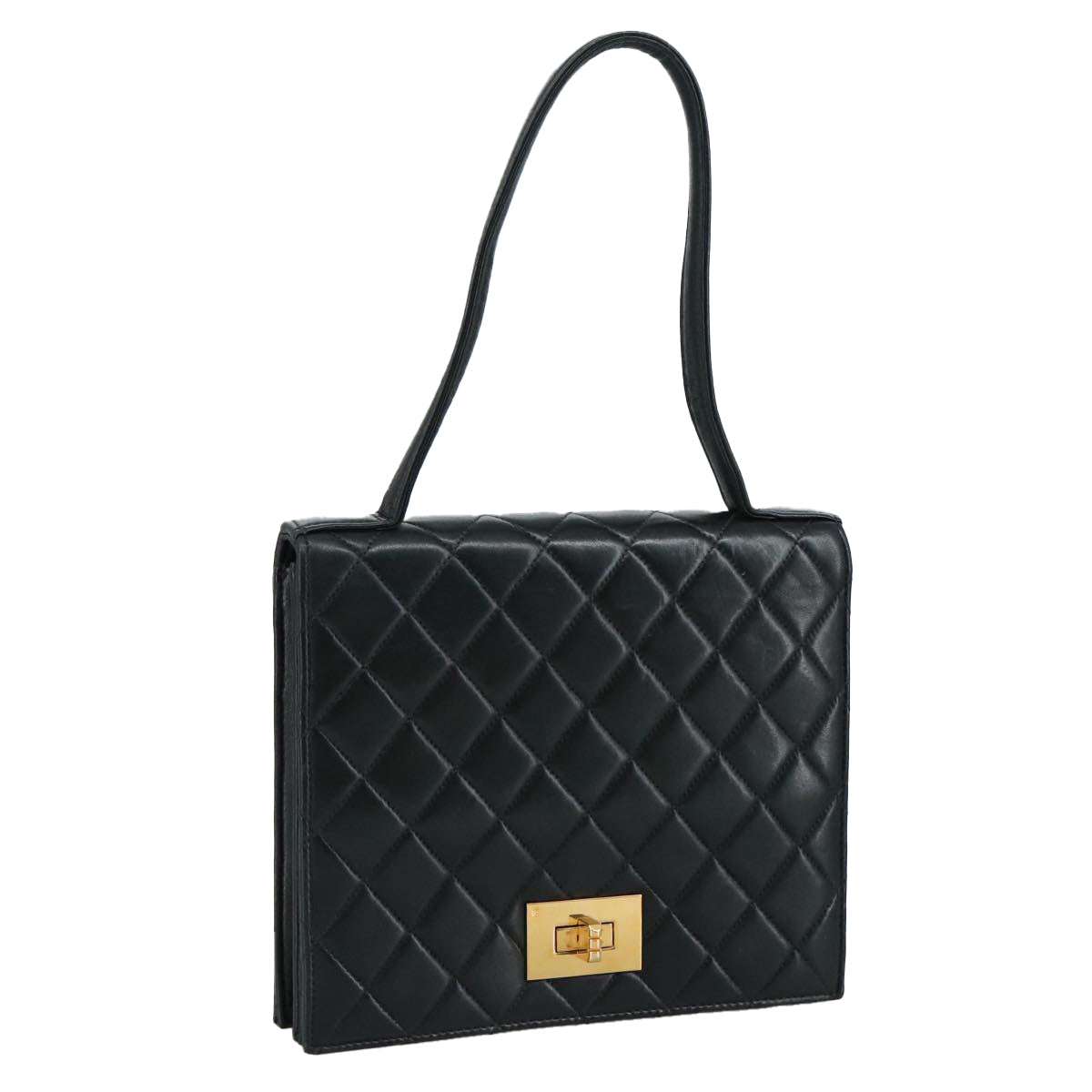 Chanel Vintage Quilted Leather Shoulder Bag
