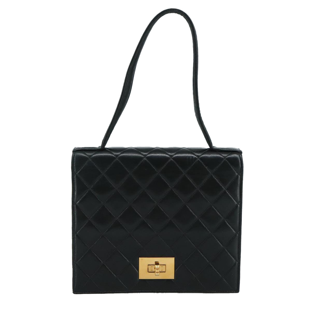 Chanel Vintage Quilted Leather Shoulder Bag