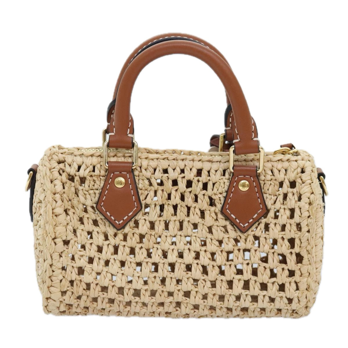 Mini Pochette Straw handbag M81532