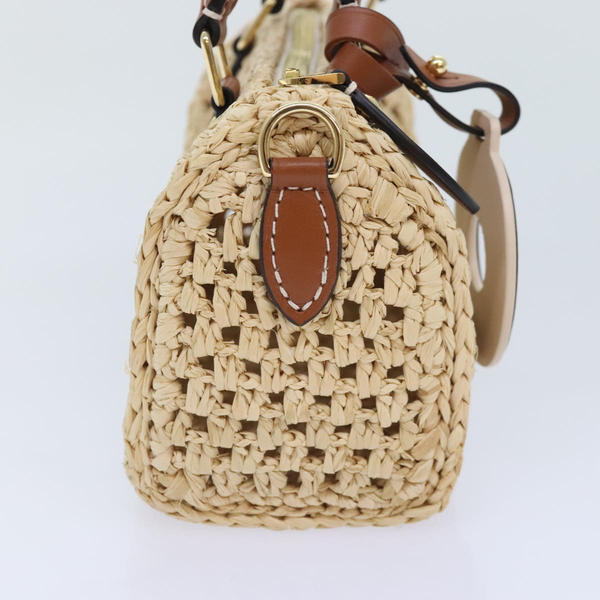 Mini Pochette Straw handbag M81532